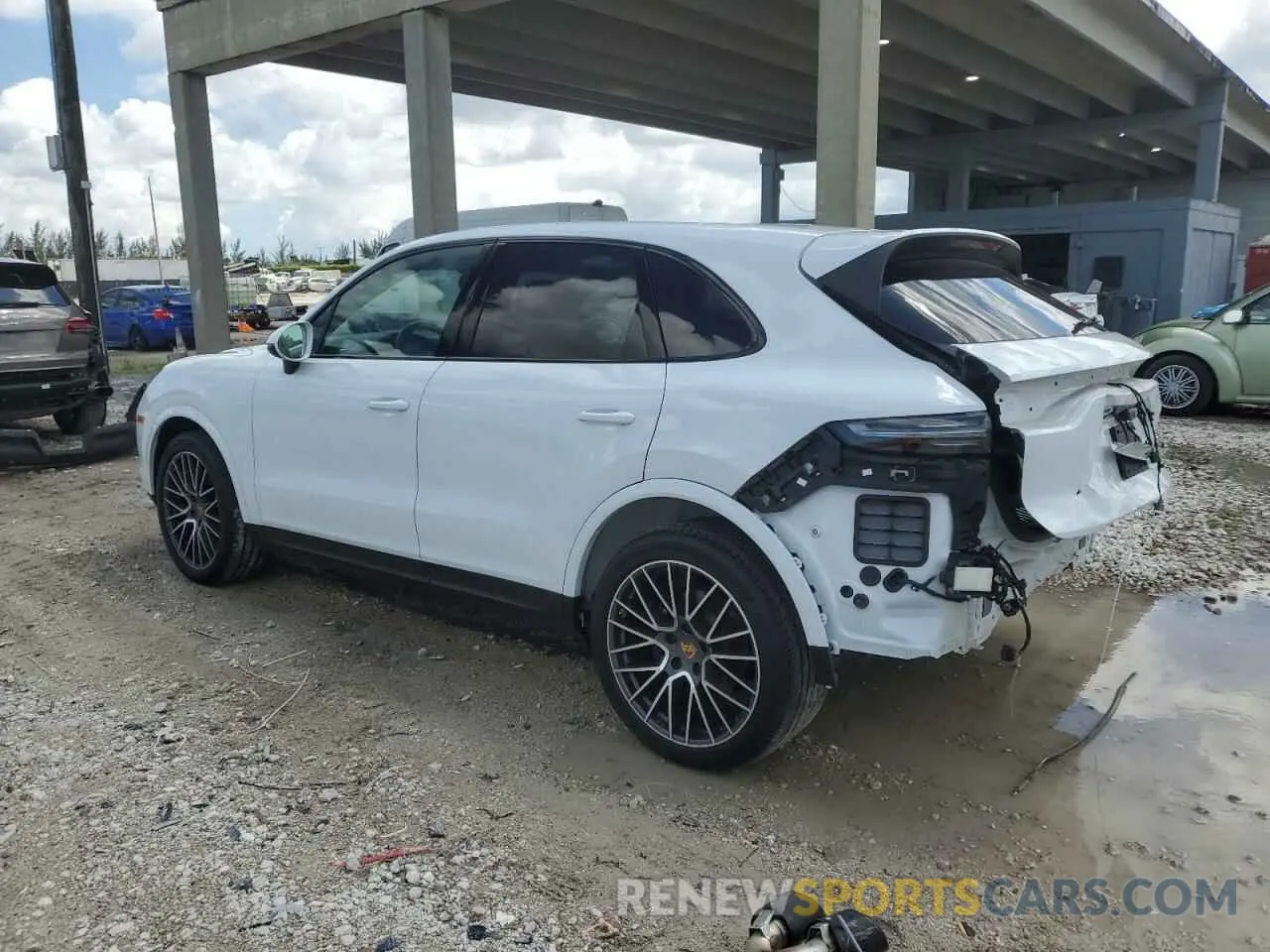 2 Photograph of a damaged car WP1AA2AY0PDA01300 PORSCHE CAYENNE BA 2023