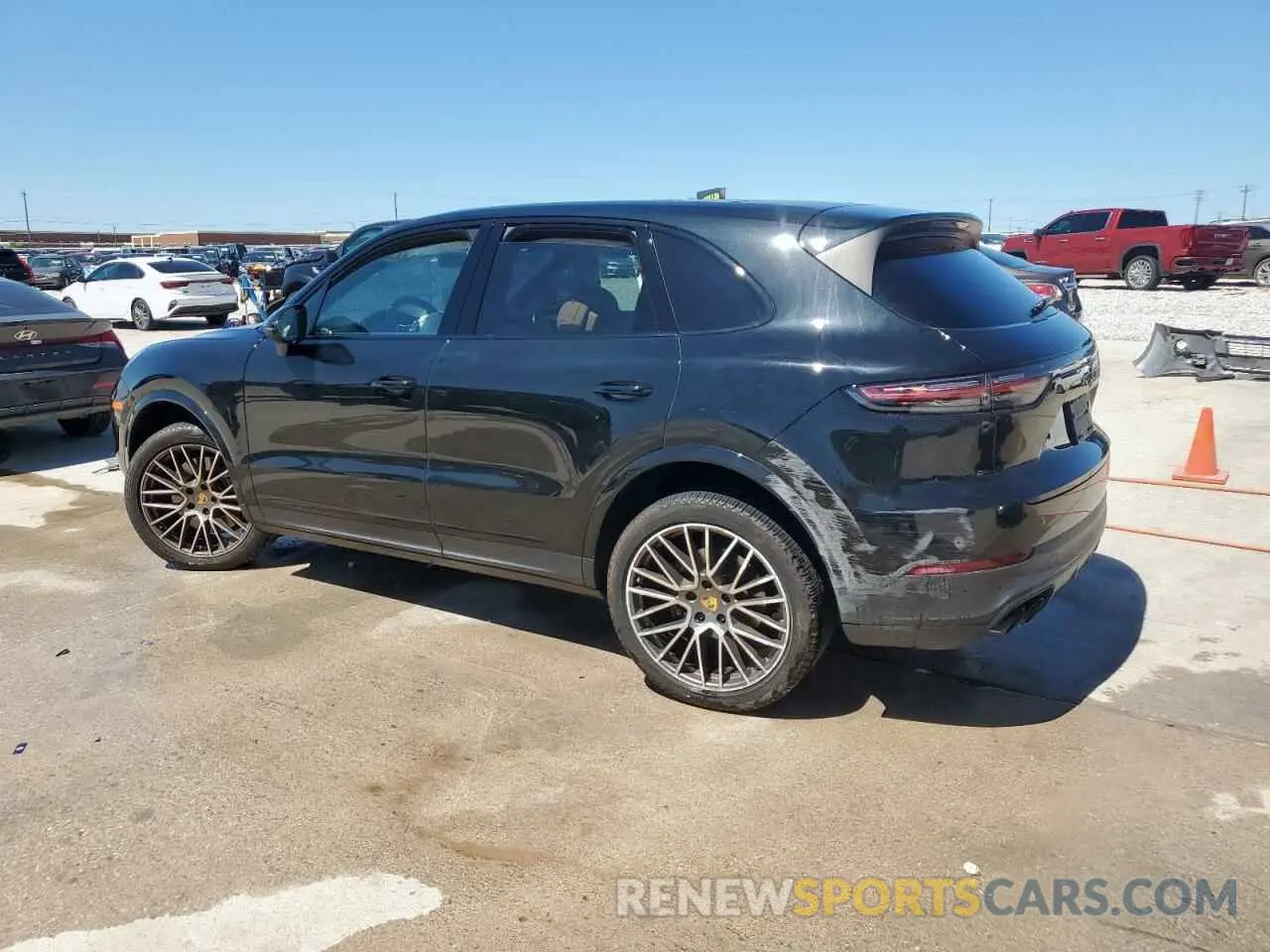 2 Photograph of a damaged car WP1AA2AY1PDA02570 PORSCHE CAYENNE BA 2023
