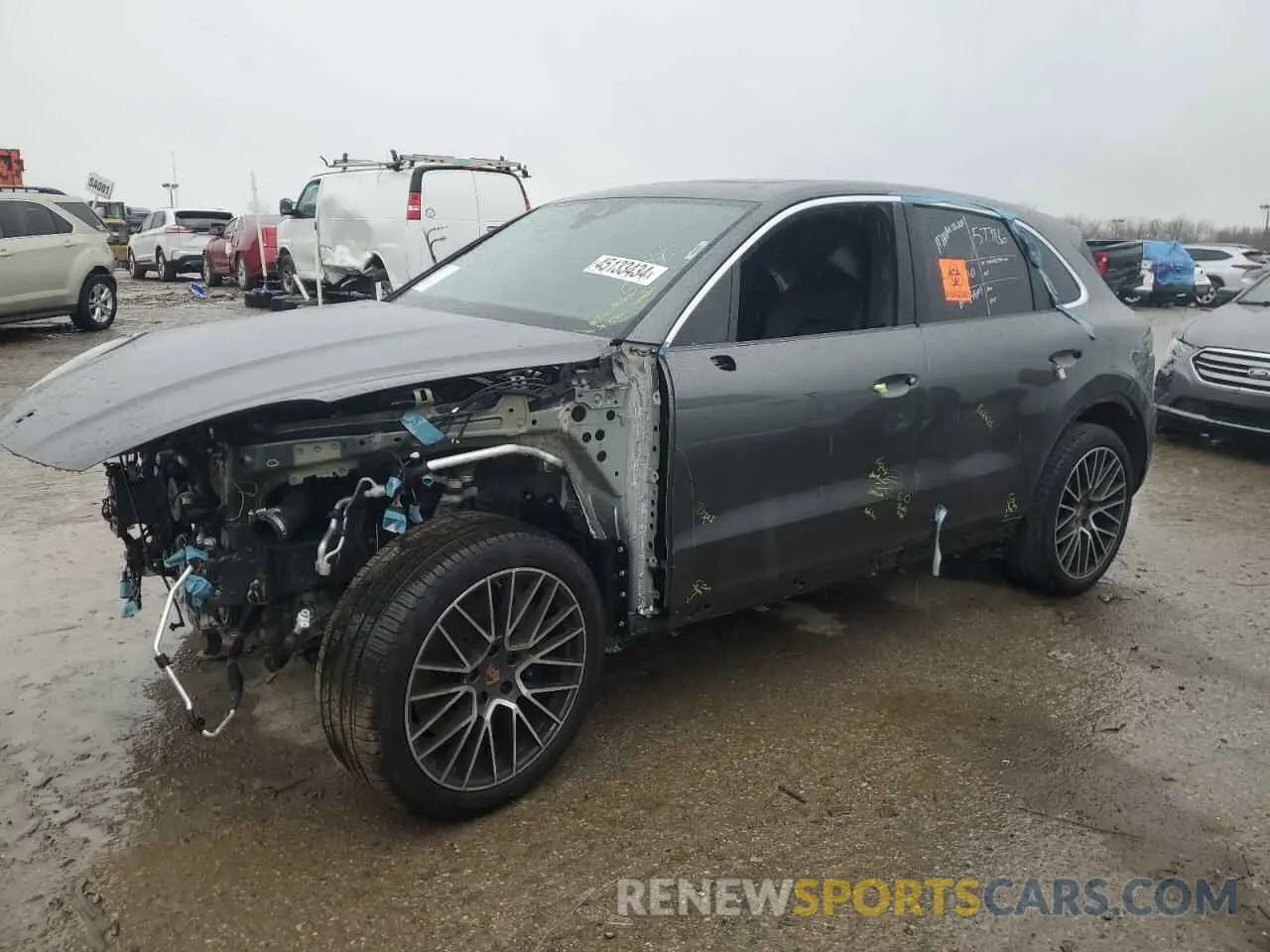 1 Photograph of a damaged car WP1AA2AY1PDA06540 PORSCHE CAYENNE BA 2023
