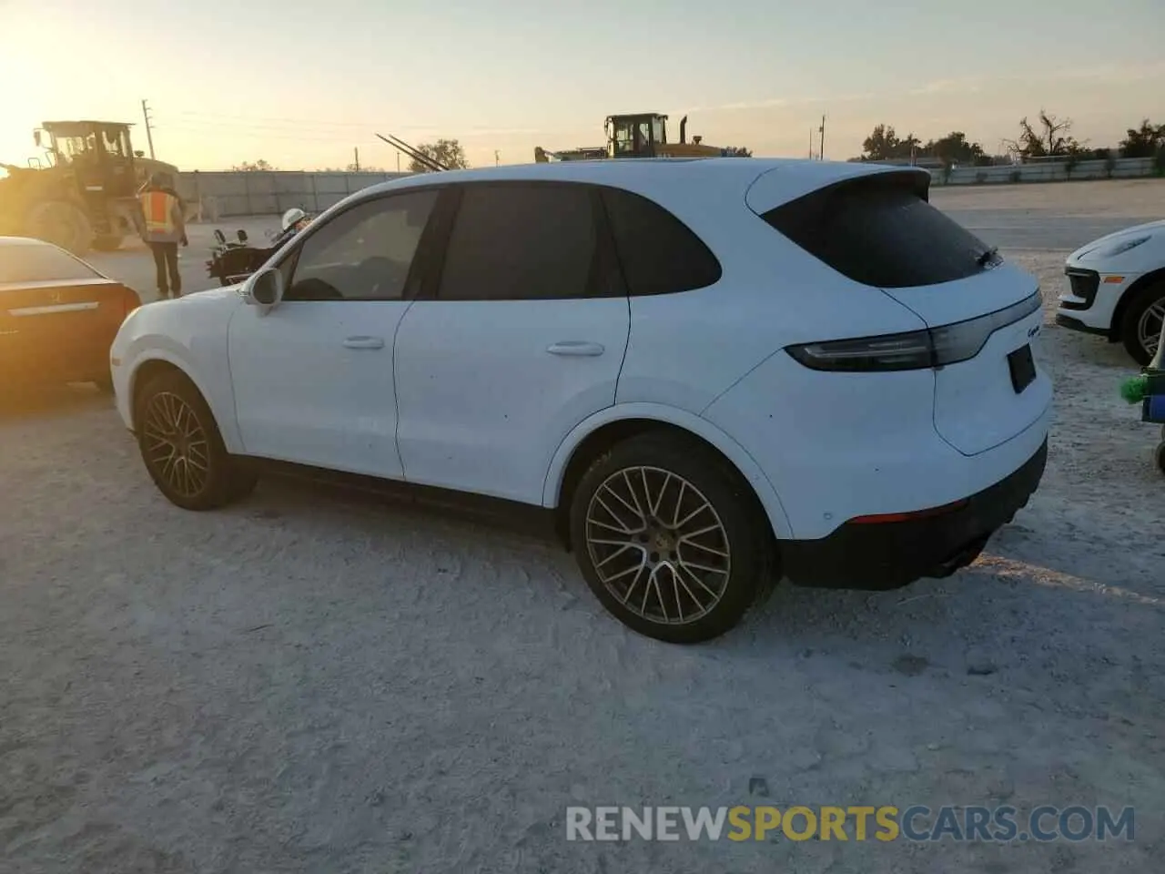 2 Photograph of a damaged car WP1AA2AY2PDA01640 PORSCHE CAYENNE BA 2023