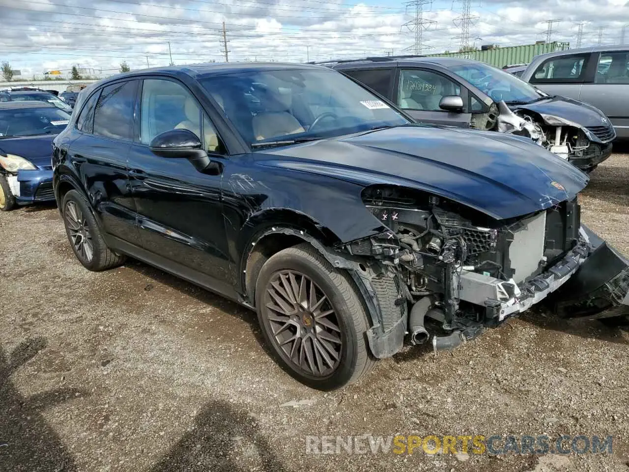 4 Photograph of a damaged car WP1AA2AY4PDA01817 PORSCHE CAYENNE BA 2023