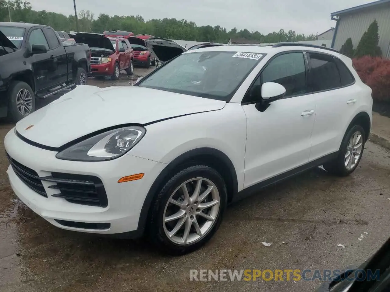 1 Photograph of a damaged car WP1AA2AY9PDA03787 PORSCHE CAYENNE BA 2023