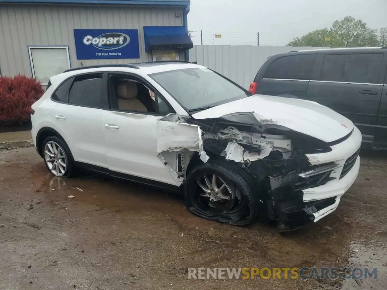 4 Photograph of a damaged car WP1AA2AY9PDA03787 PORSCHE CAYENNE BA 2023