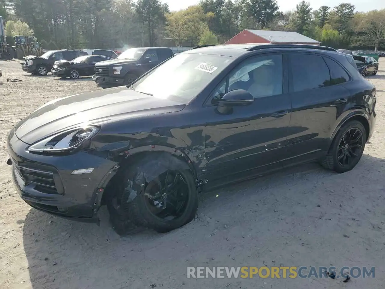 1 Photograph of a damaged car WP1AA2AY9PDA05586 PORSCHE CAYENNE BA 2023