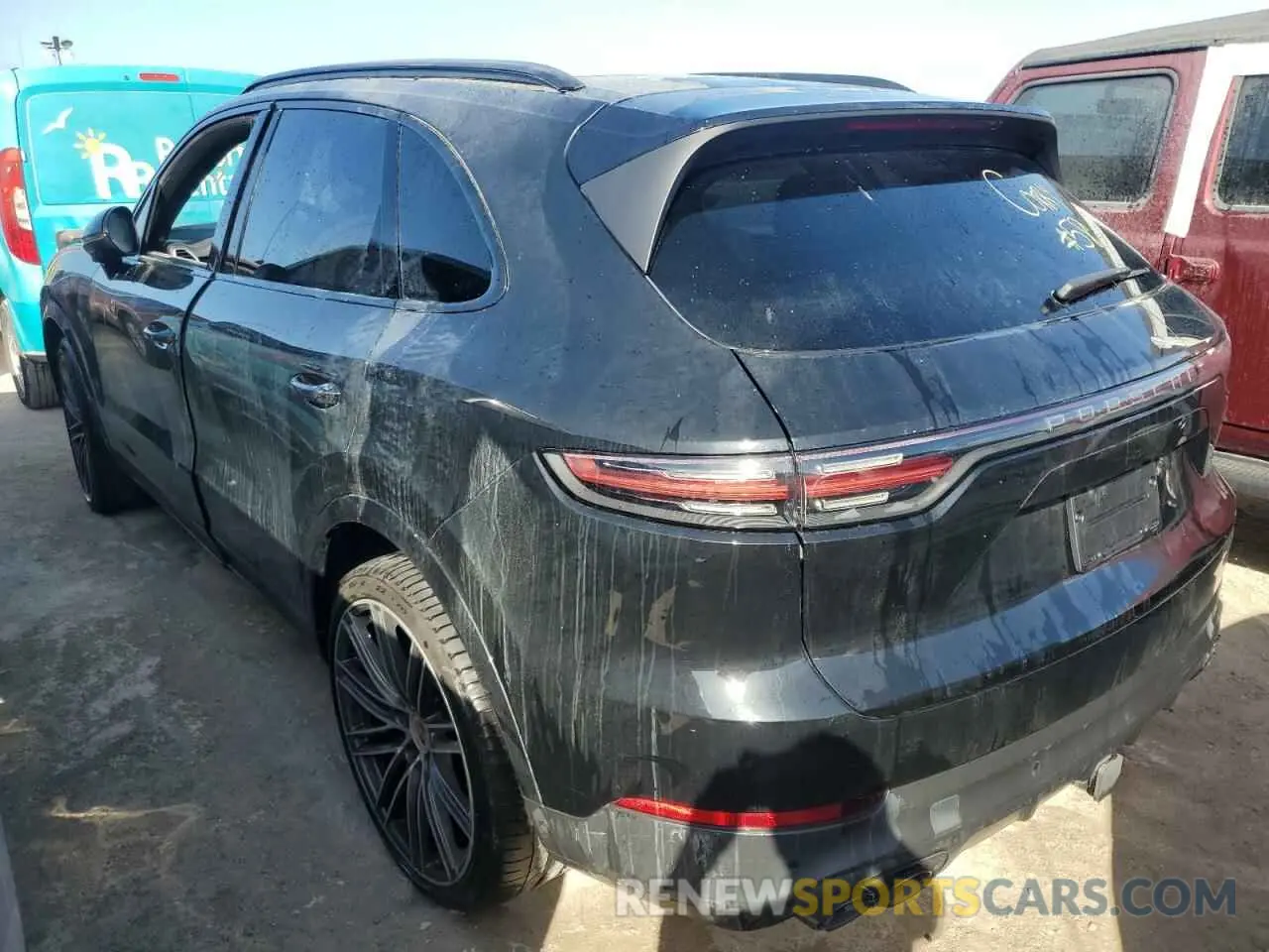 2 Photograph of a damaged car WP1AA2AYXPDA05158 PORSCHE CAYENNE BA 2023