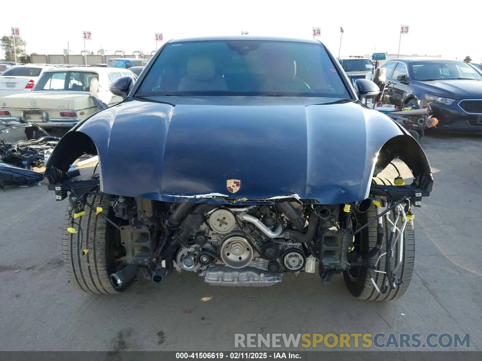 13 Photograph of a damaged car WP1BA2AY3MDA41192 PORSCHE CAYENNE COUPE 2021