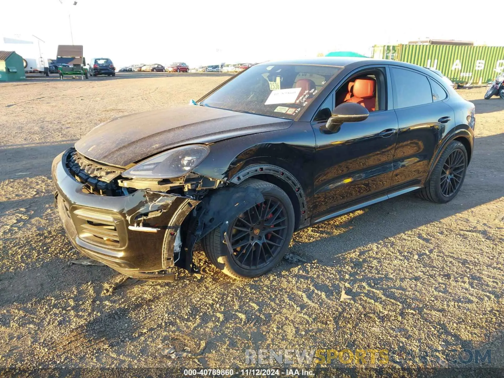 2 Photograph of a damaged car WP1BG2AY9MDA49702 PORSCHE CAYENNE COUPE 2021