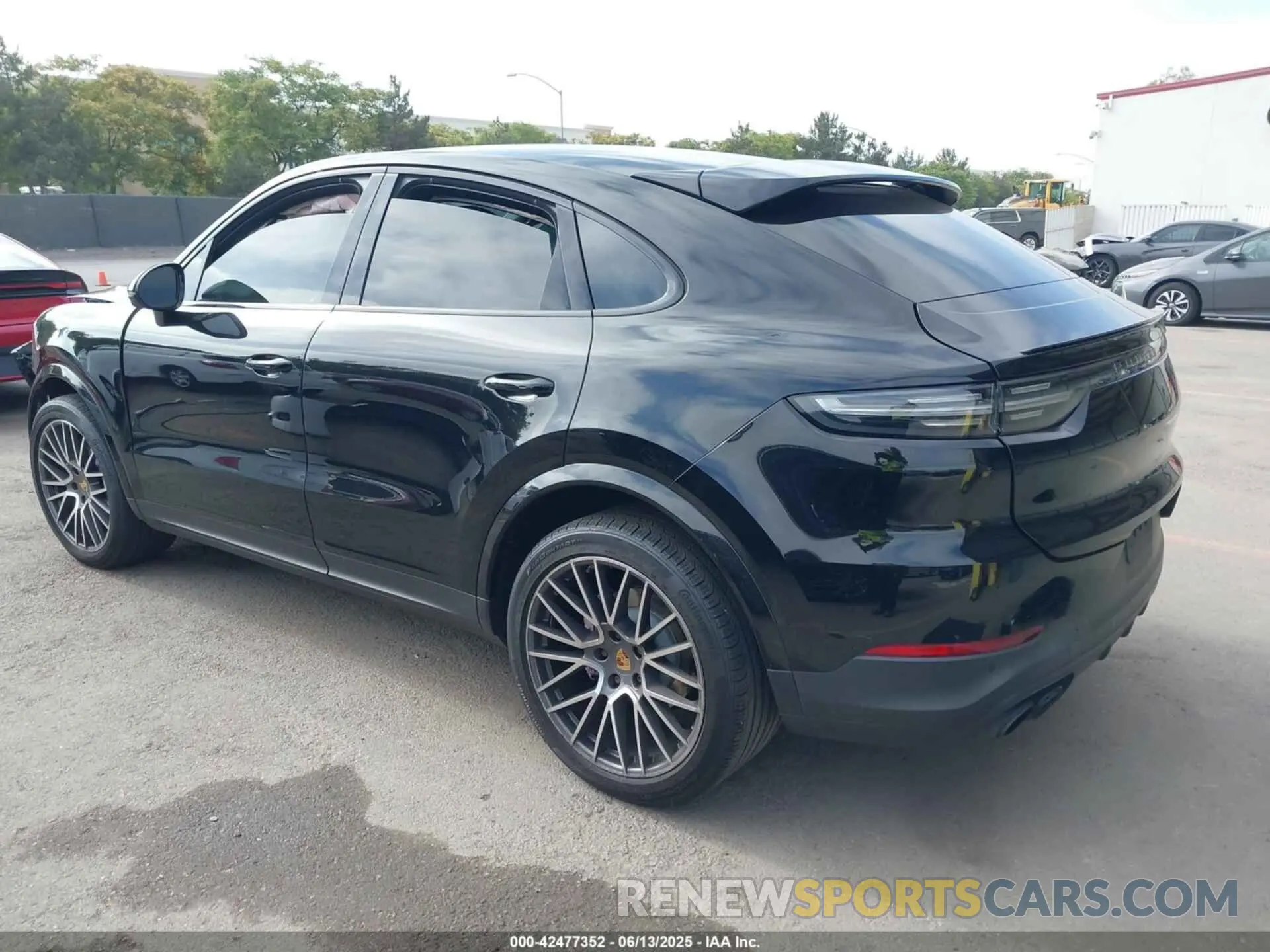 3 Photograph of a damaged car WP1BA2AY4NDA47522 PORSCHE CAYENNE COUPE 2022