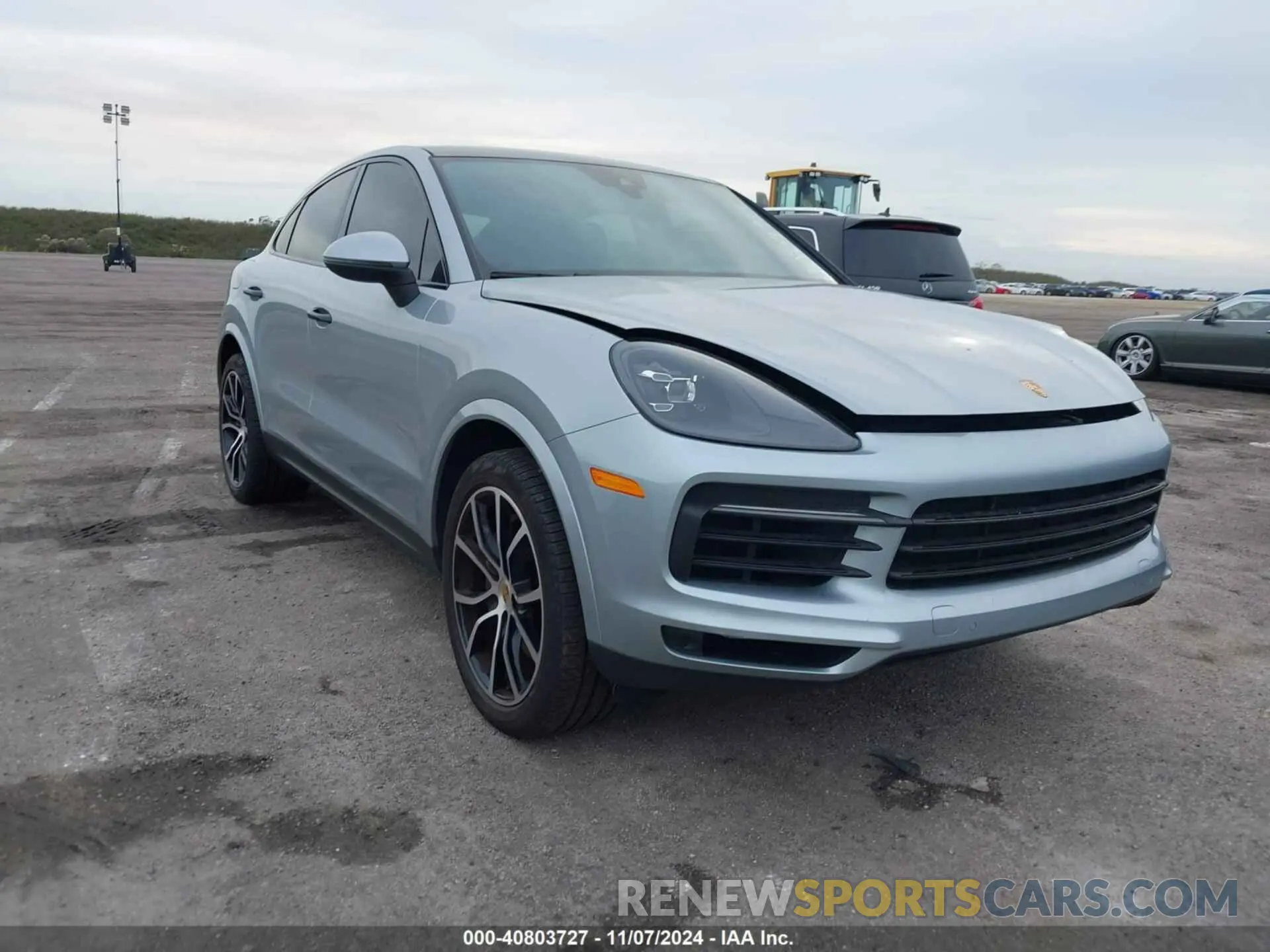 1 Photograph of a damaged car WP1BA2AY4NDA47827 PORSCHE CAYENNE COUPE 2022