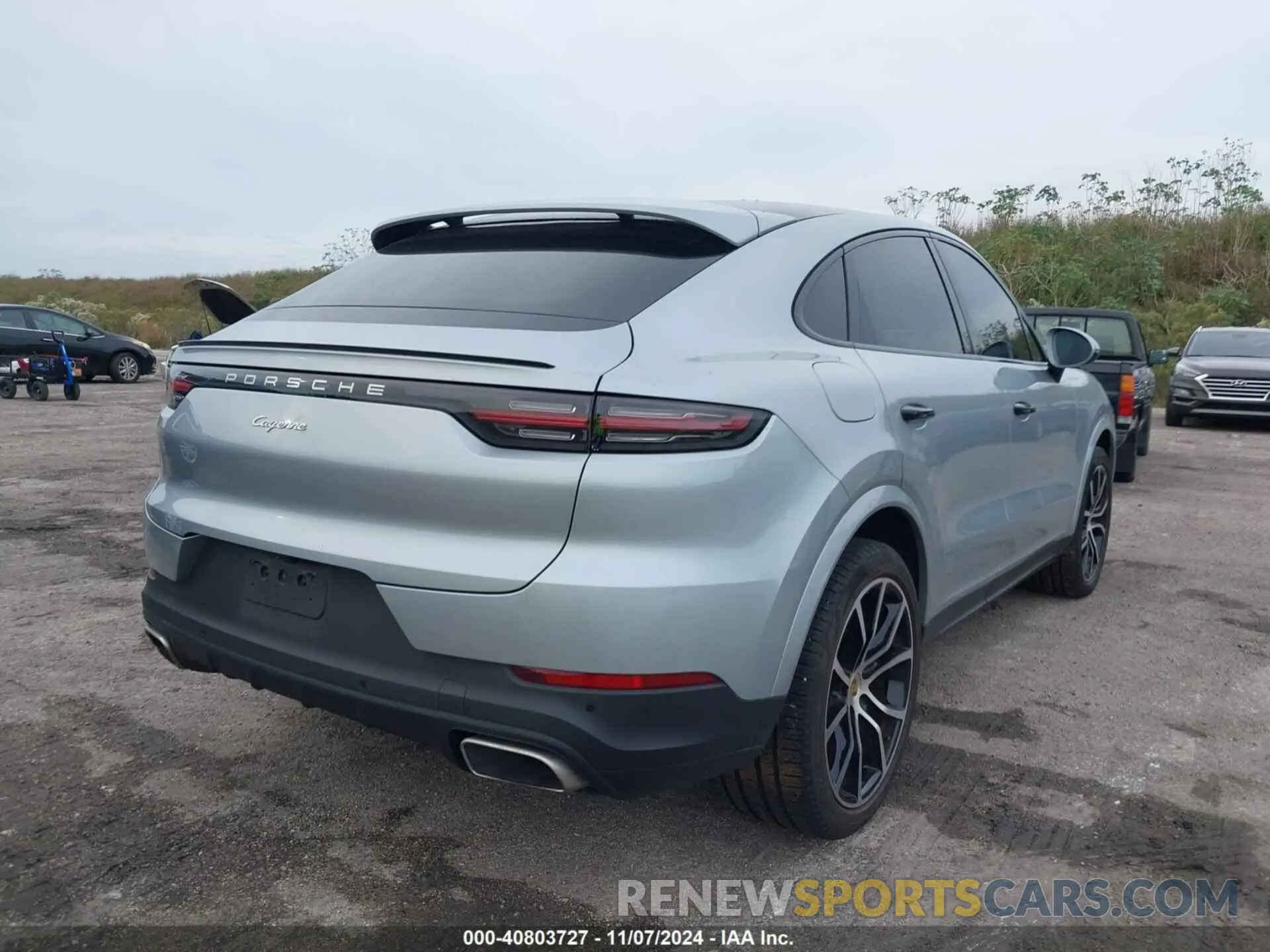 4 Photograph of a damaged car WP1BA2AY4NDA47827 PORSCHE CAYENNE COUPE 2022
