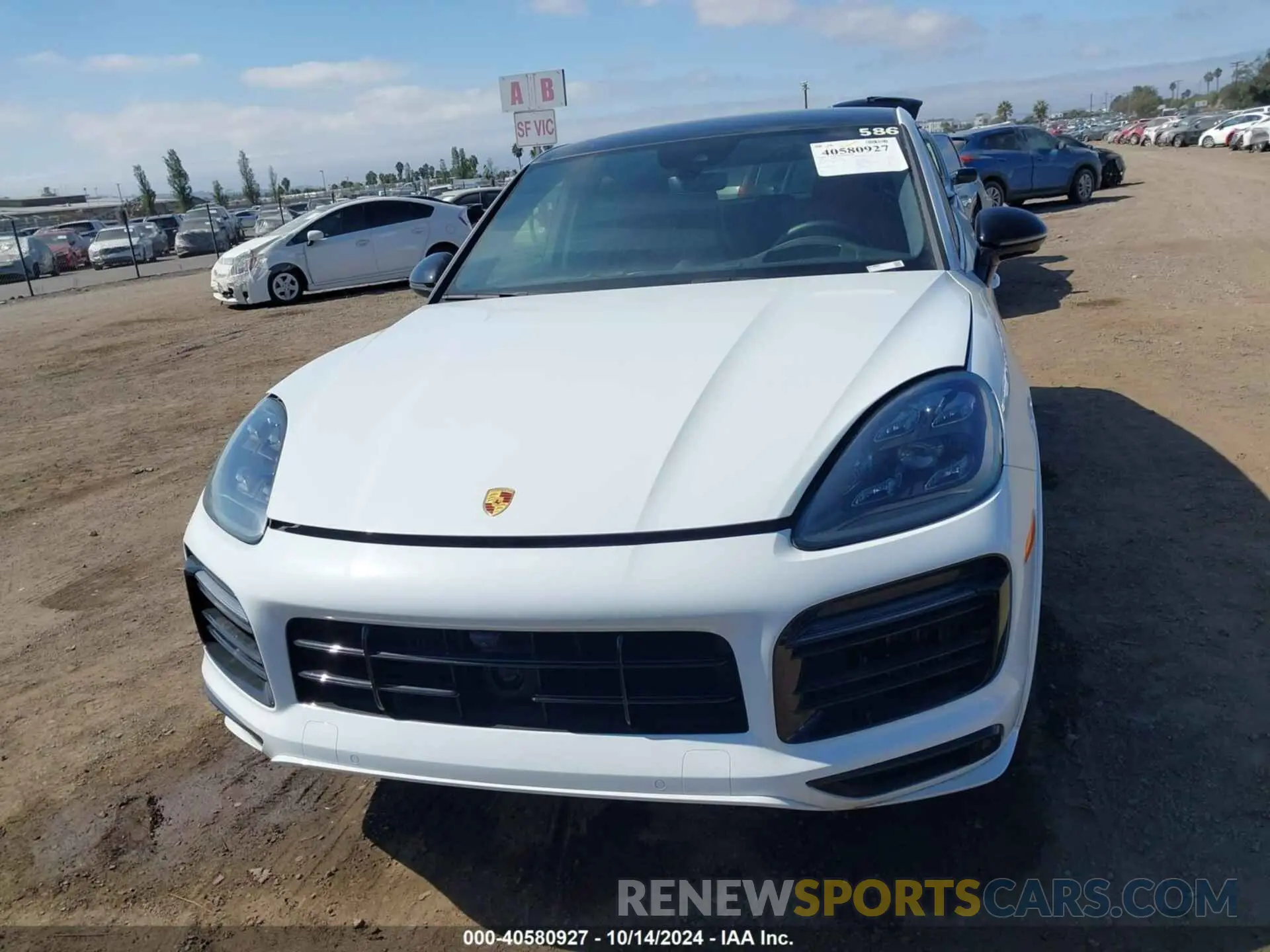 12 Photograph of a damaged car WP1BA2AY7NDA49944 PORSCHE CAYENNE COUPE 2022