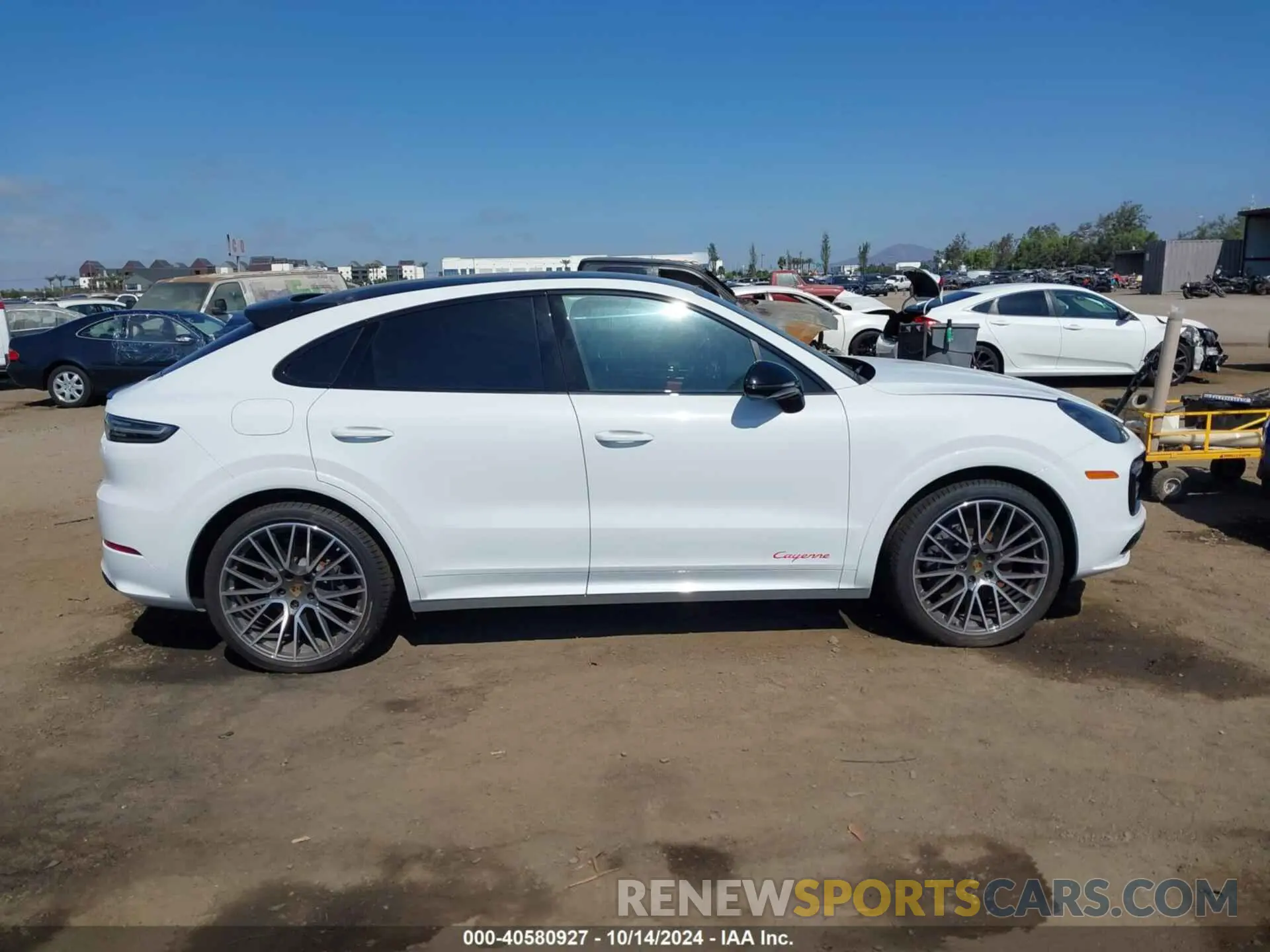 13 Photograph of a damaged car WP1BA2AY7NDA49944 PORSCHE CAYENNE COUPE 2022