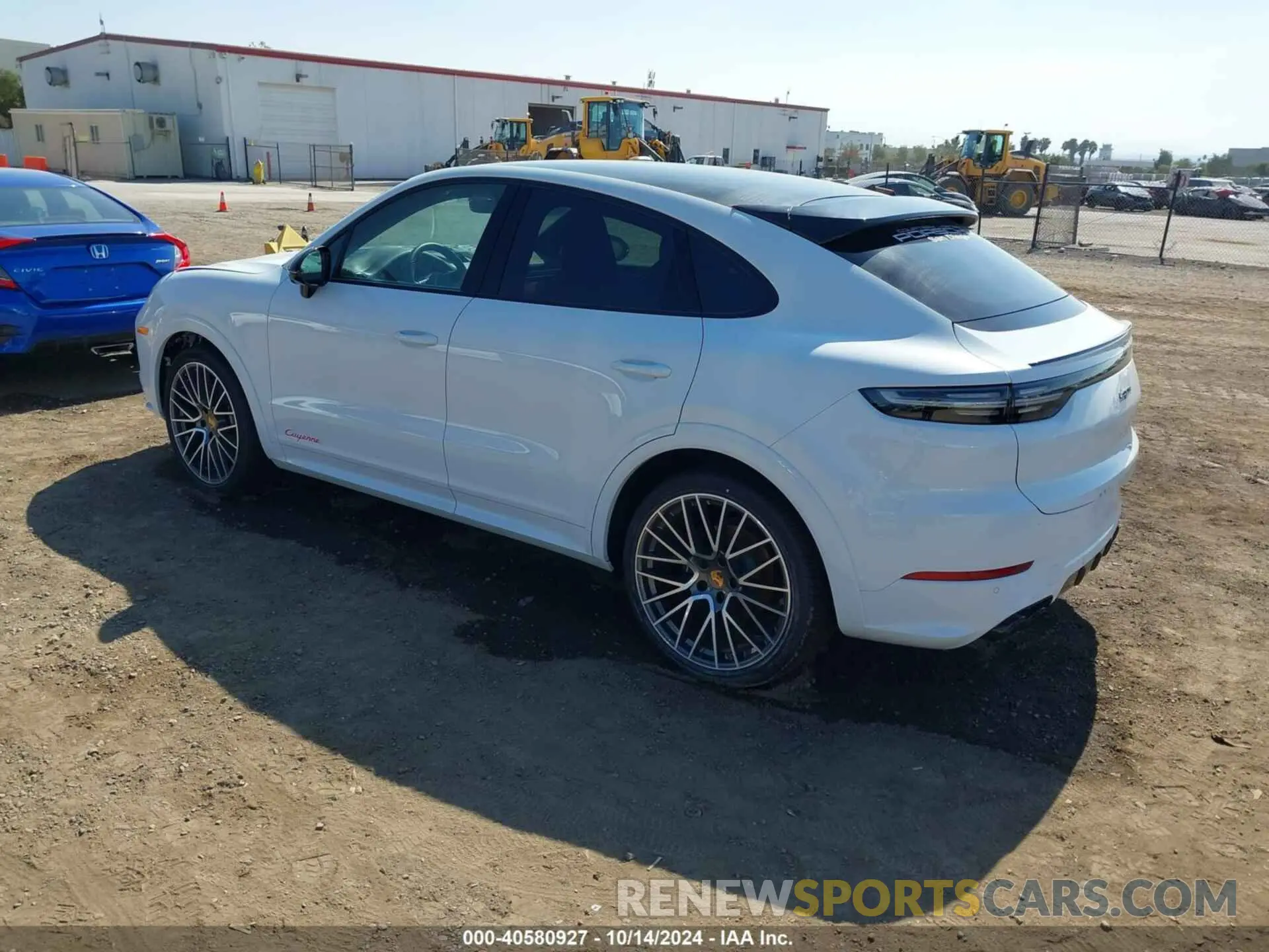 3 Photograph of a damaged car WP1BA2AY7NDA49944 PORSCHE CAYENNE COUPE 2022