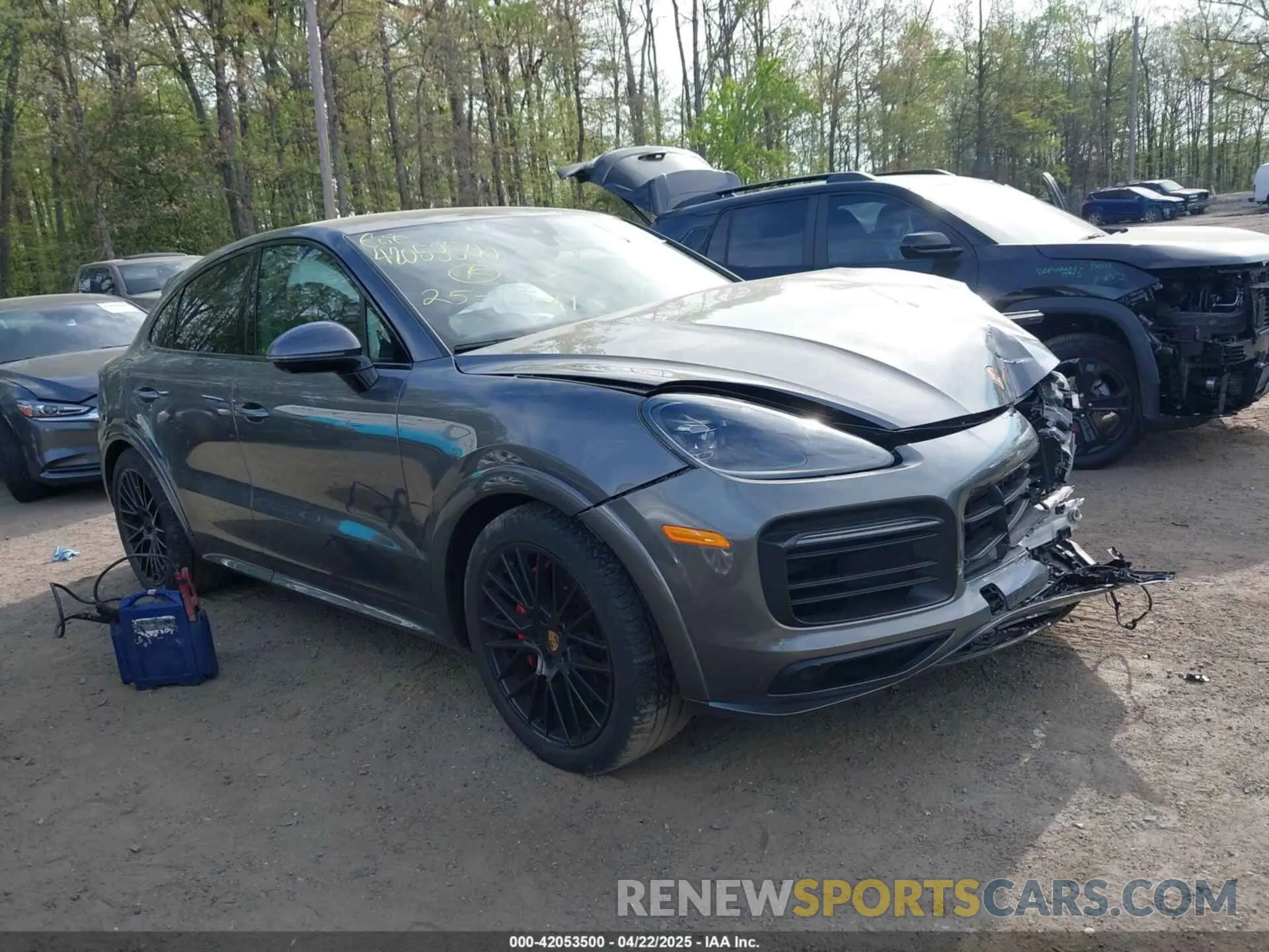 1 Photograph of a damaged car WP1BG2AY6NDA55863 PORSCHE CAYENNE COUPE 2022