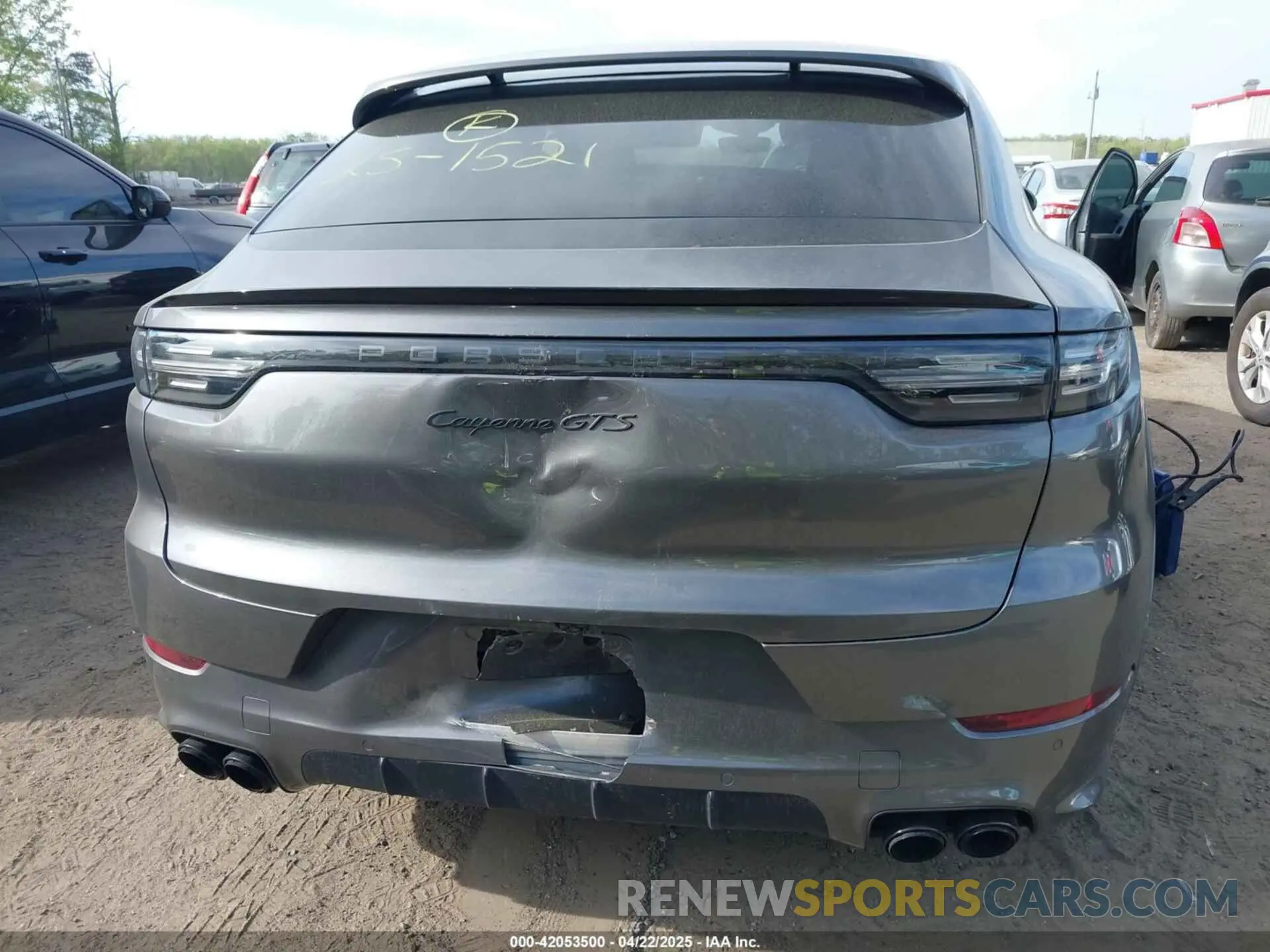 16 Photograph of a damaged car WP1BG2AY6NDA55863 PORSCHE CAYENNE COUPE 2022