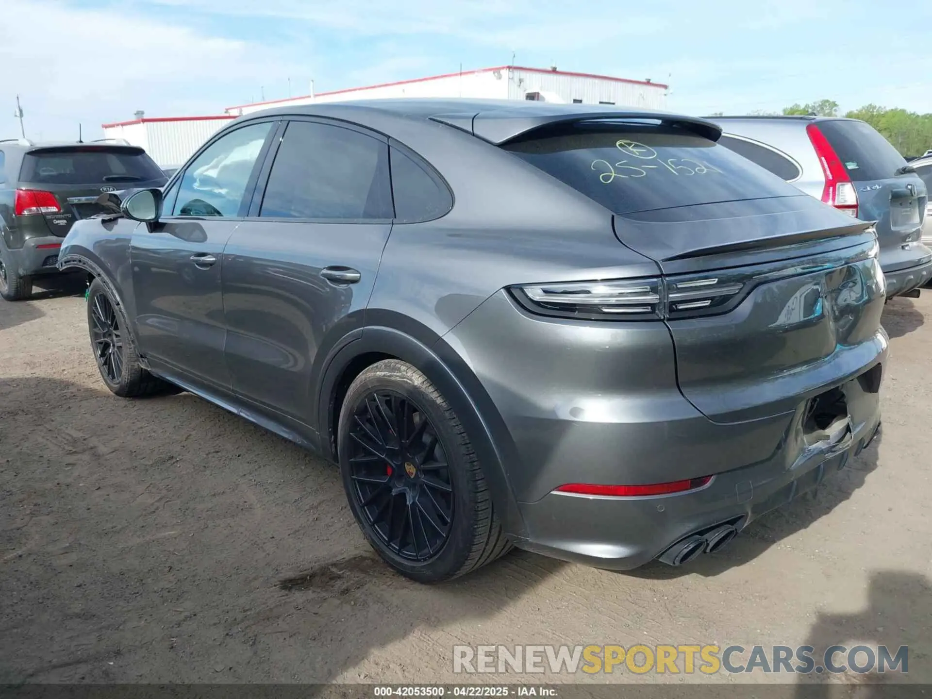 3 Photograph of a damaged car WP1BG2AY6NDA55863 PORSCHE CAYENNE COUPE 2022