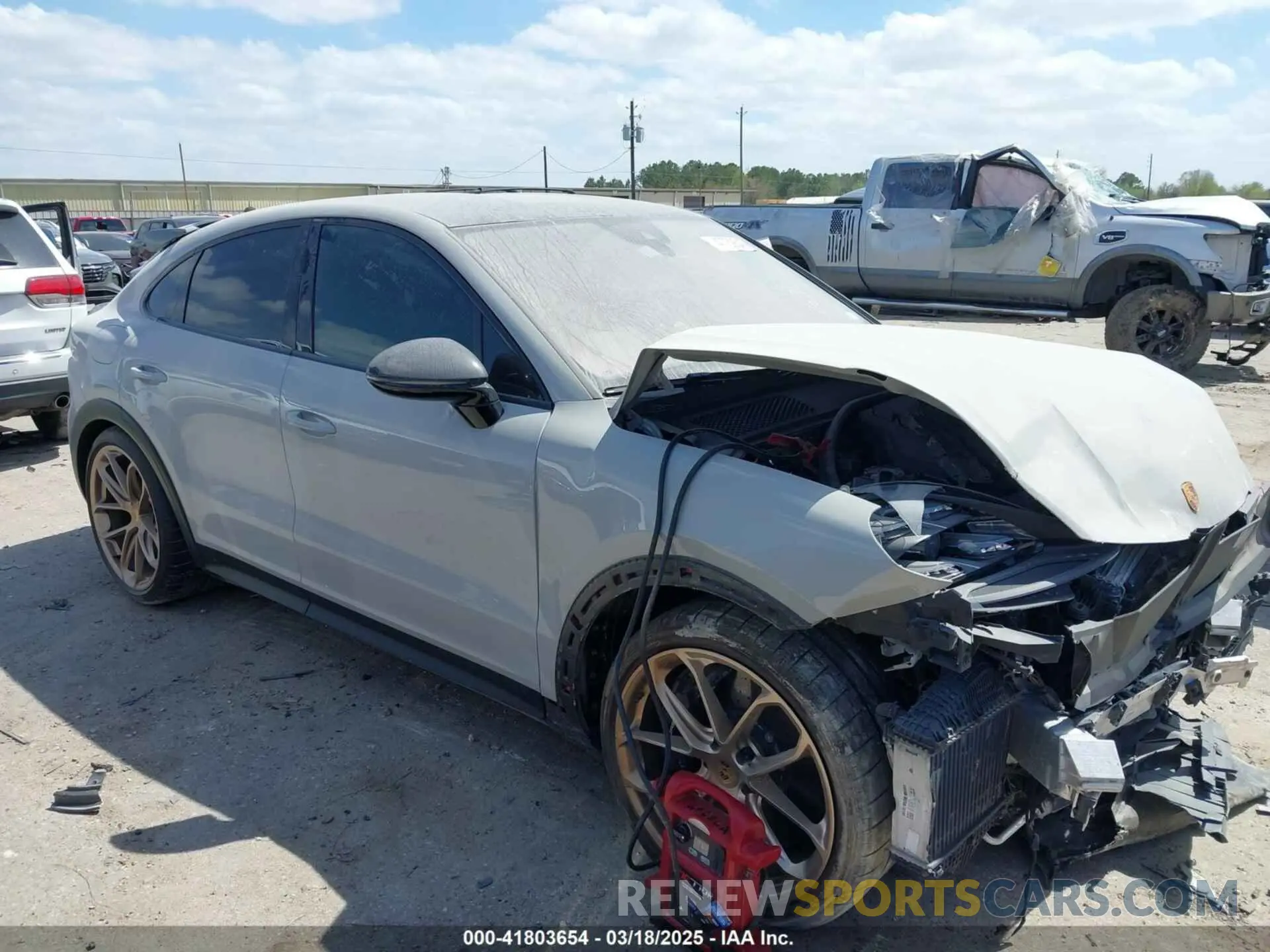 1 Photograph of a damaged car WP1BK2AY4NDA60106 PORSCHE CAYENNE COUPE 2022