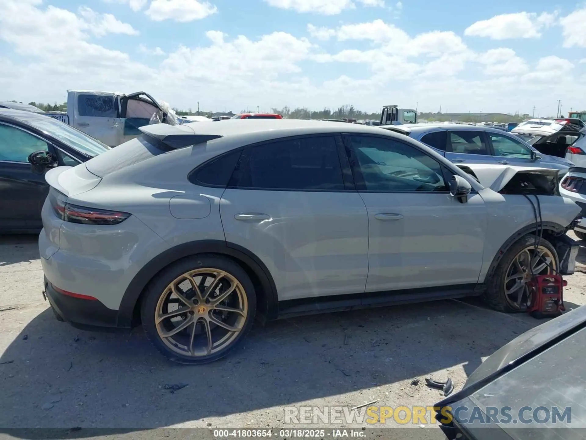 13 Photograph of a damaged car WP1BK2AY4NDA60106 PORSCHE CAYENNE COUPE 2022