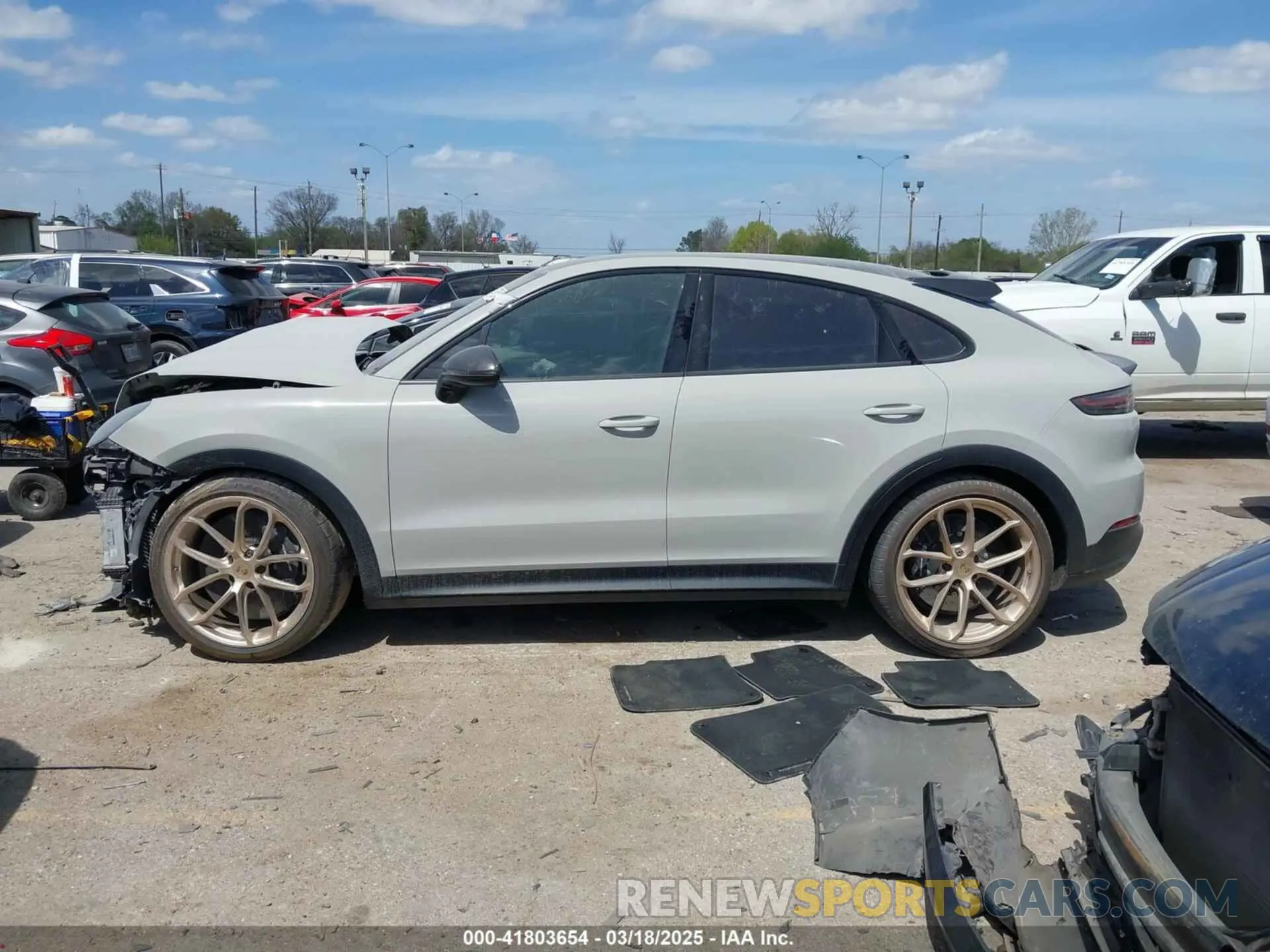 14 Photograph of a damaged car WP1BK2AY4NDA60106 PORSCHE CAYENNE COUPE 2022