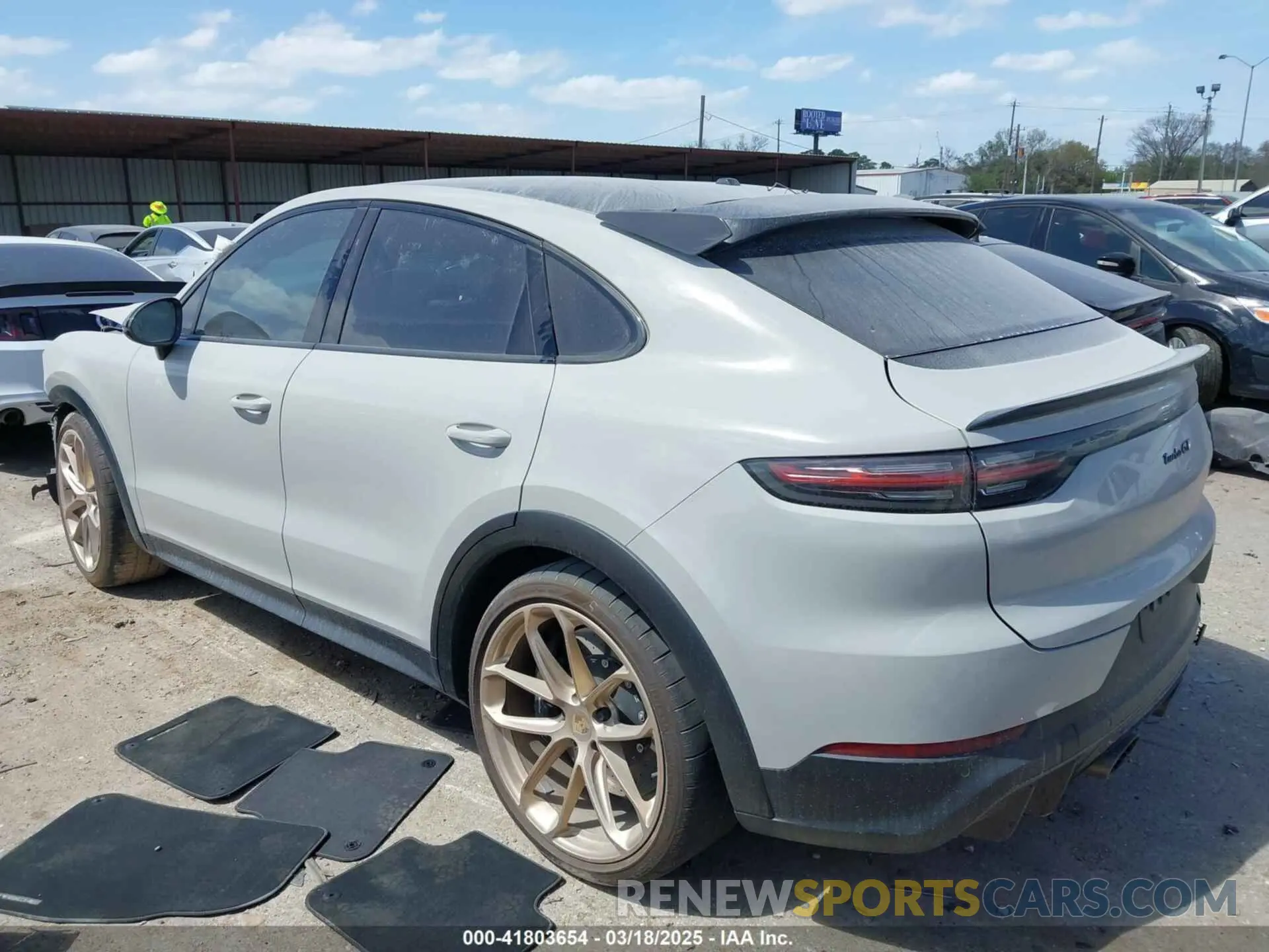3 Photograph of a damaged car WP1BK2AY4NDA60106 PORSCHE CAYENNE COUPE 2022