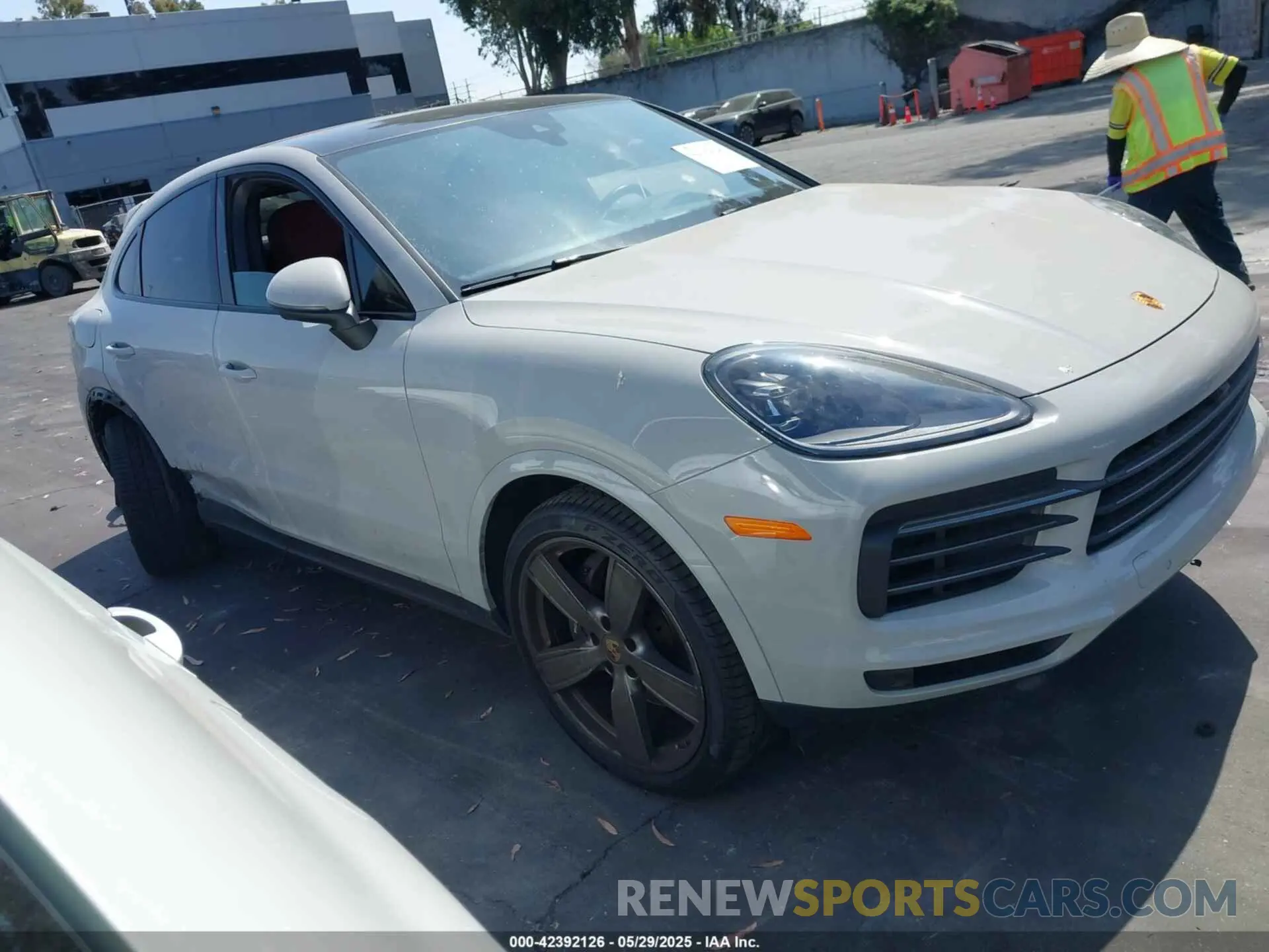1 Photograph of a damaged car WP1BA2AY0PDA27187 PORSCHE CAYENNE COUPE 2023