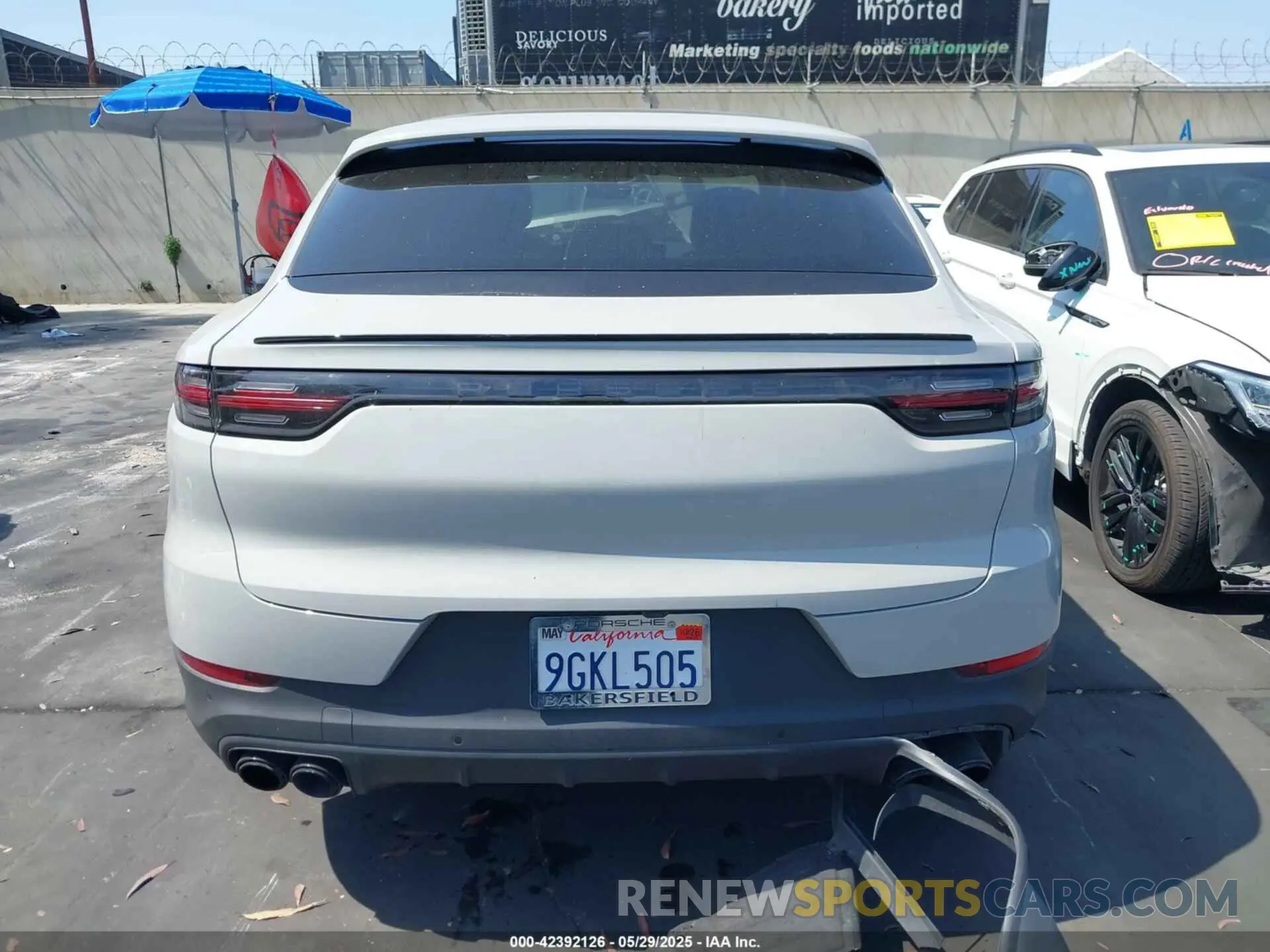 17 Photograph of a damaged car WP1BA2AY0PDA27187 PORSCHE CAYENNE COUPE 2023