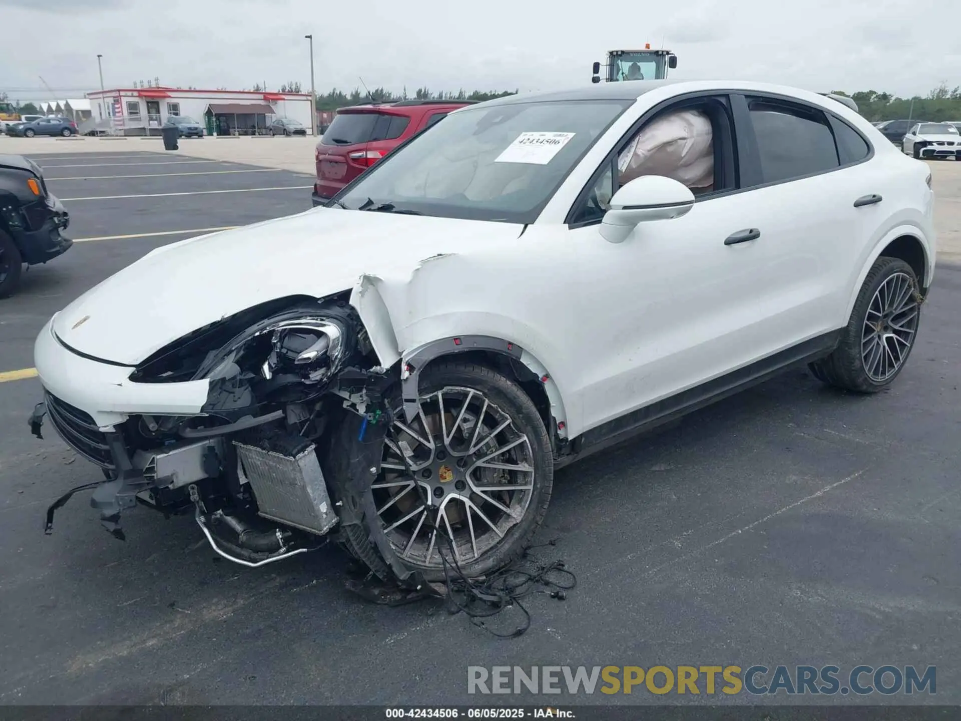 2 Photograph of a damaged car WP1BA2AY2PDA26896 PORSCHE CAYENNE COUPE 2023
