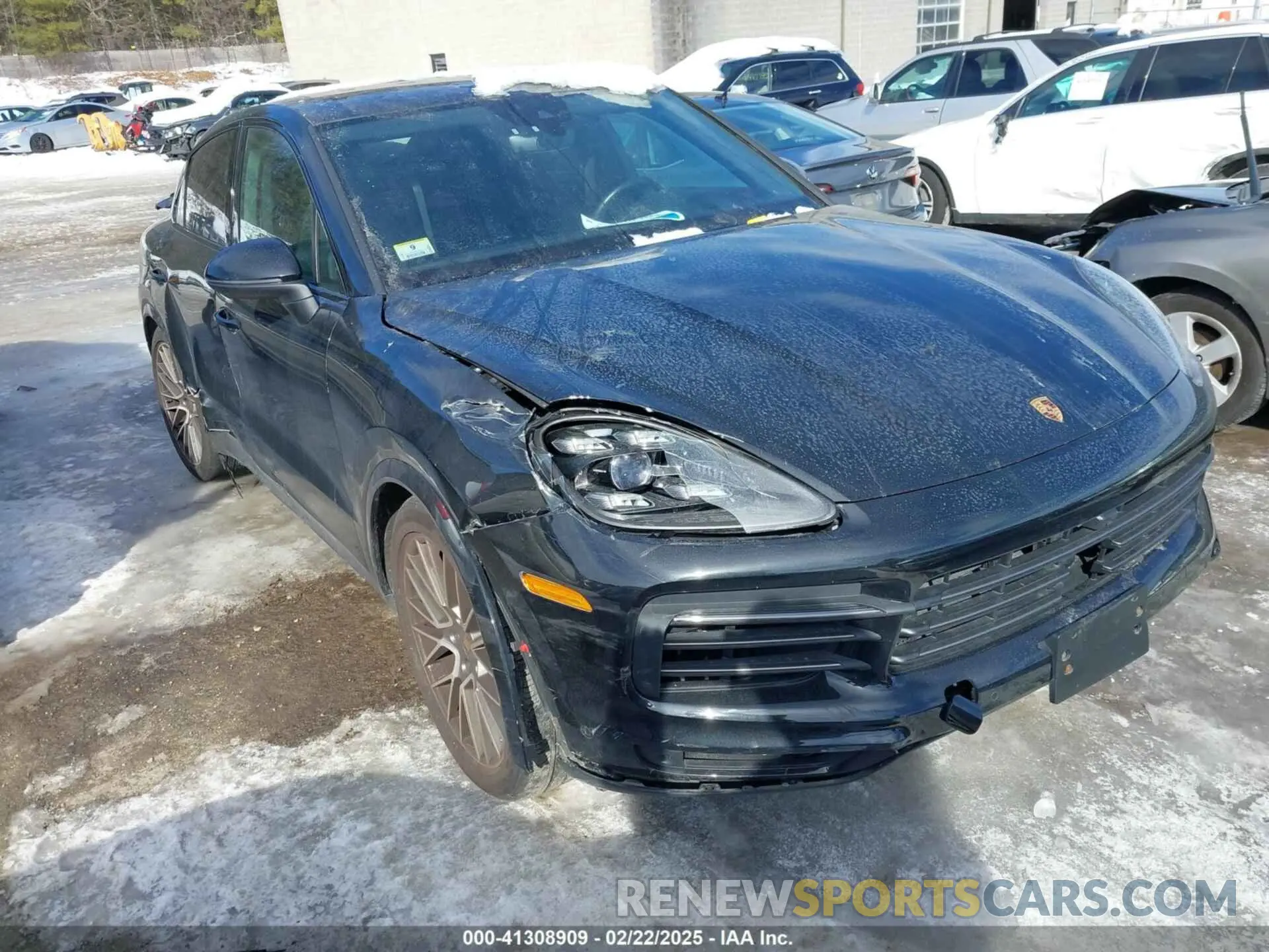 1 Photograph of a damaged car WP1BA2AY9PDA24093 PORSCHE CAYENNE COUPE 2023