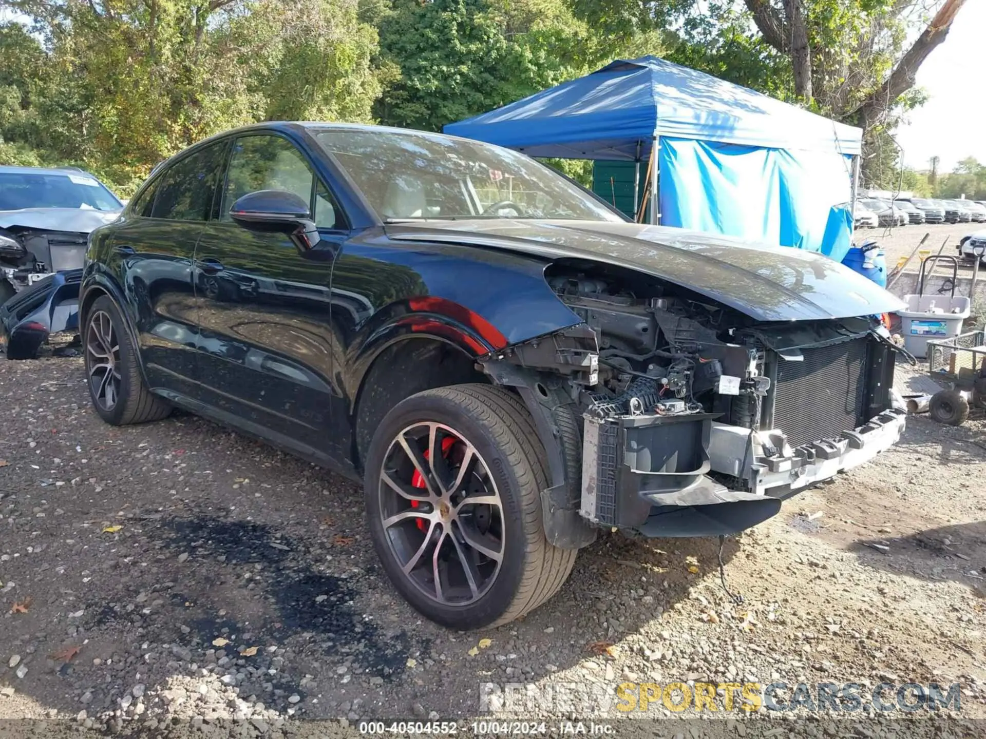 1 Photograph of a damaged car WP1BG2AY8PDA32619 PORSCHE CAYENNE COUPE 2023