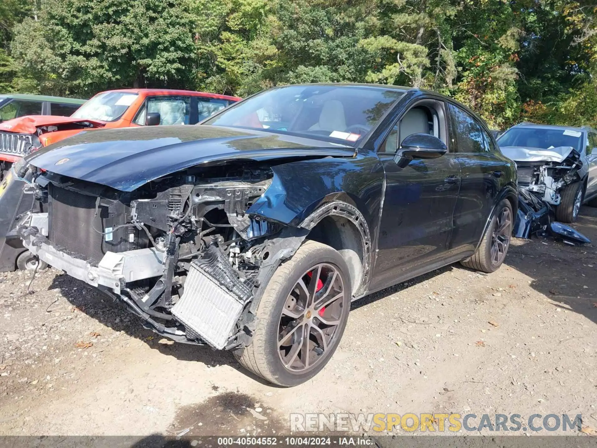 2 Photograph of a damaged car WP1BG2AY8PDA32619 PORSCHE CAYENNE COUPE 2023