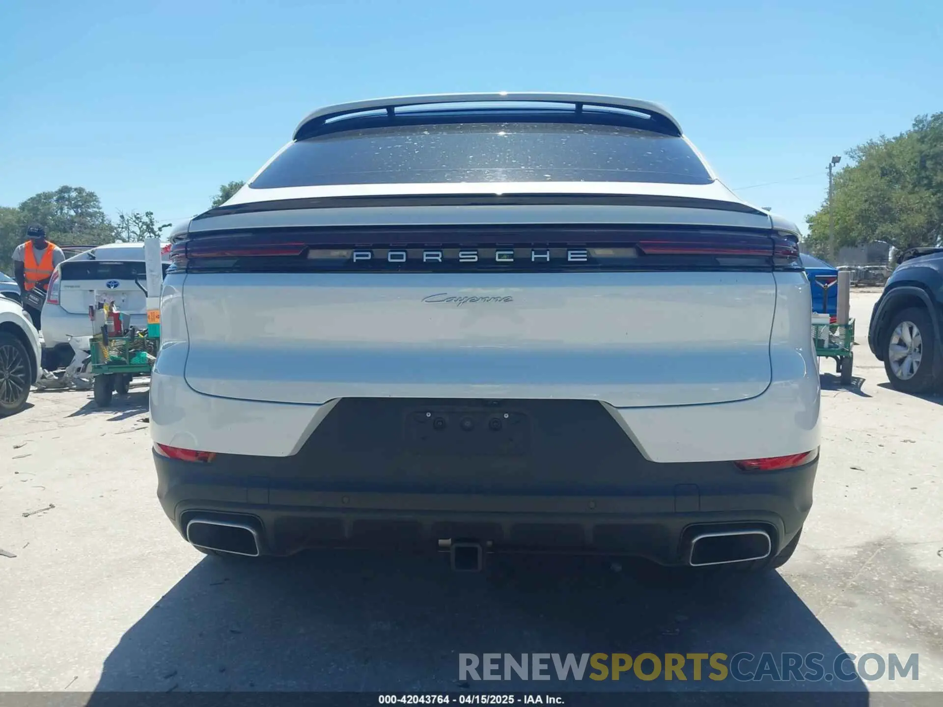 17 Photograph of a damaged car WP1BA2AY3RDA49140 PORSCHE CAYENNE COUPE 2024