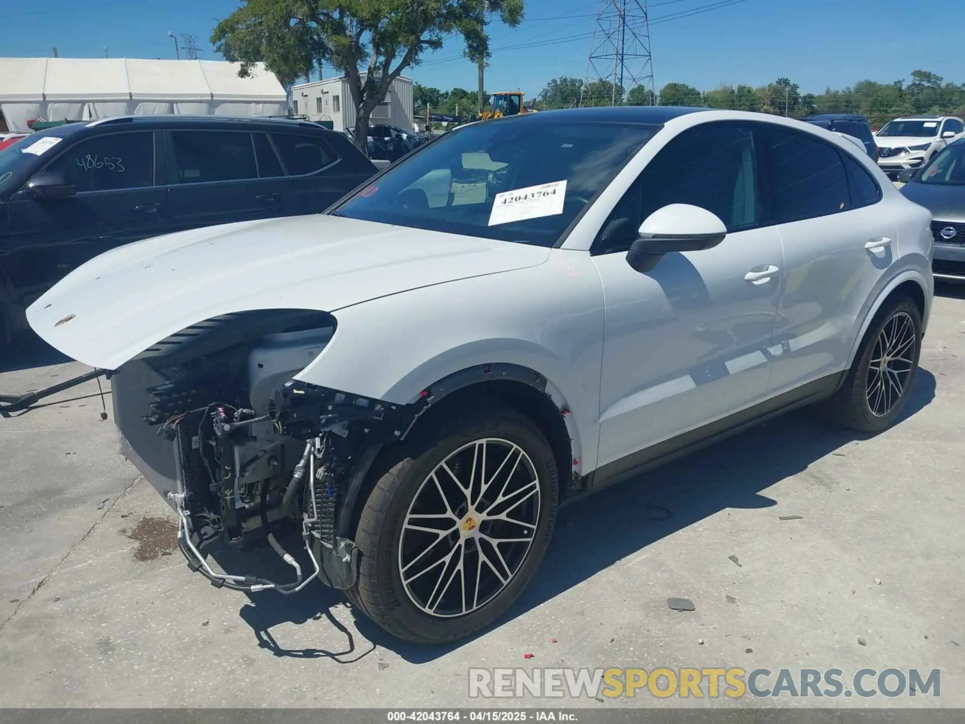 2 Photograph of a damaged car WP1BA2AY3RDA49140 PORSCHE CAYENNE COUPE 2024