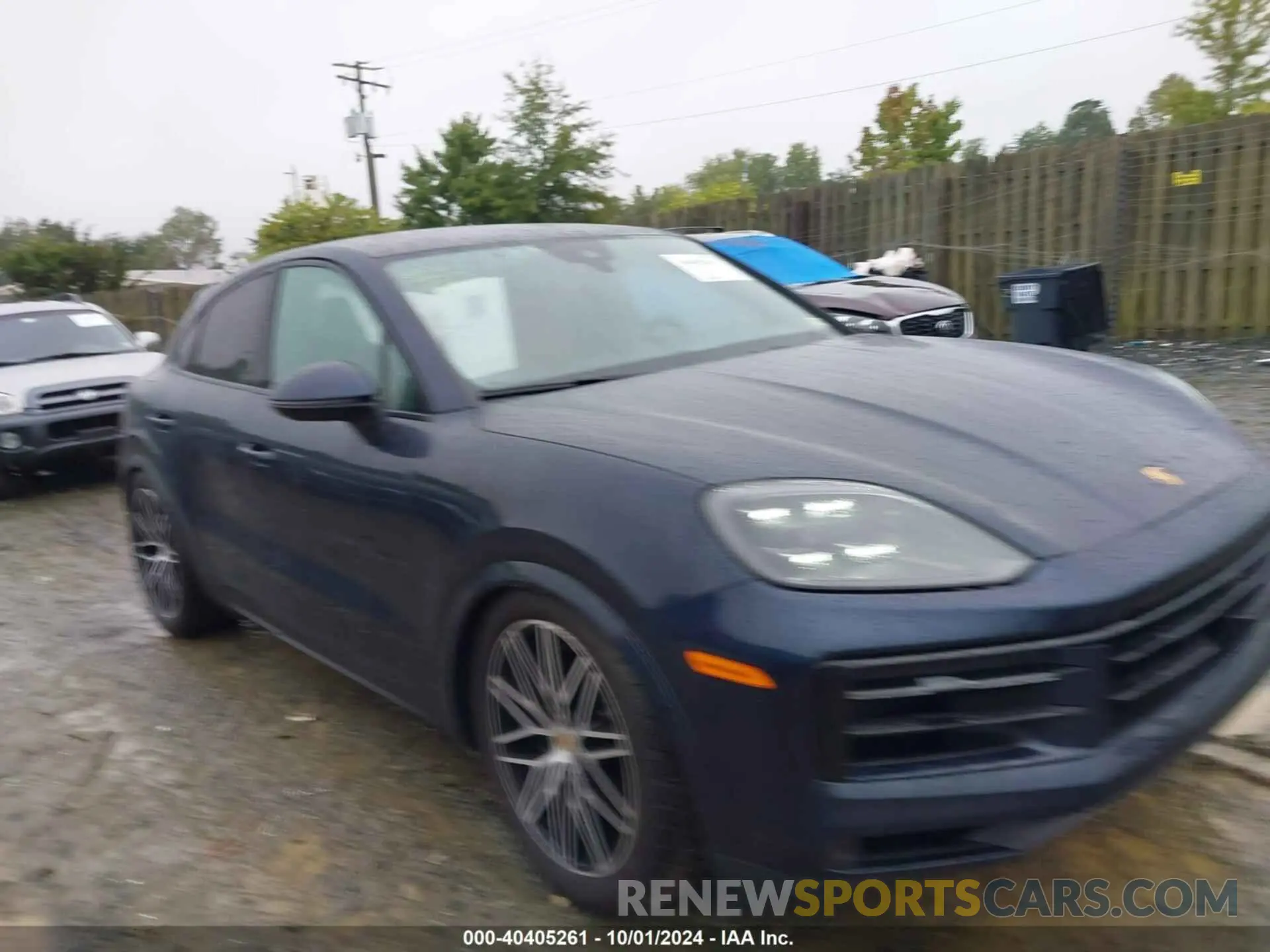 1 Photograph of a damaged car WP1BA2AY8RDA53524 PORSCHE CAYENNE COUPE 2024