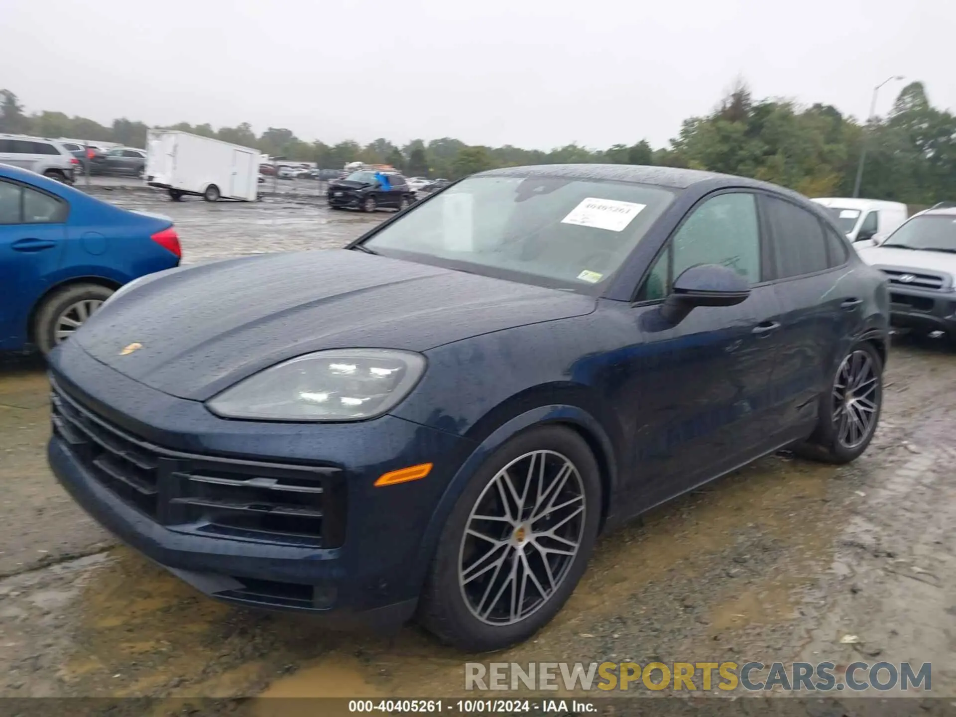 2 Photograph of a damaged car WP1BA2AY8RDA53524 PORSCHE CAYENNE COUPE 2024