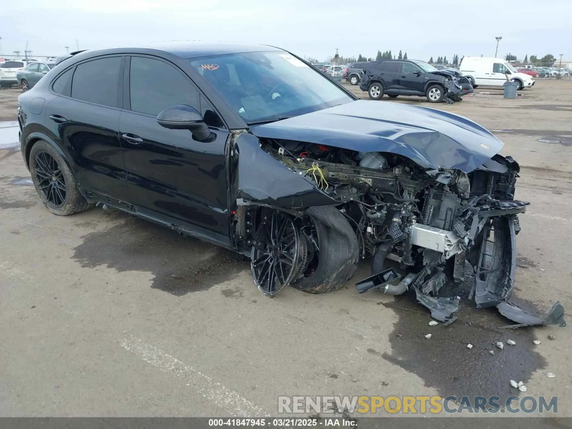 1 Photograph of a damaged car WP1BA2AY9RDA49496 PORSCHE CAYENNE COUPE 2024