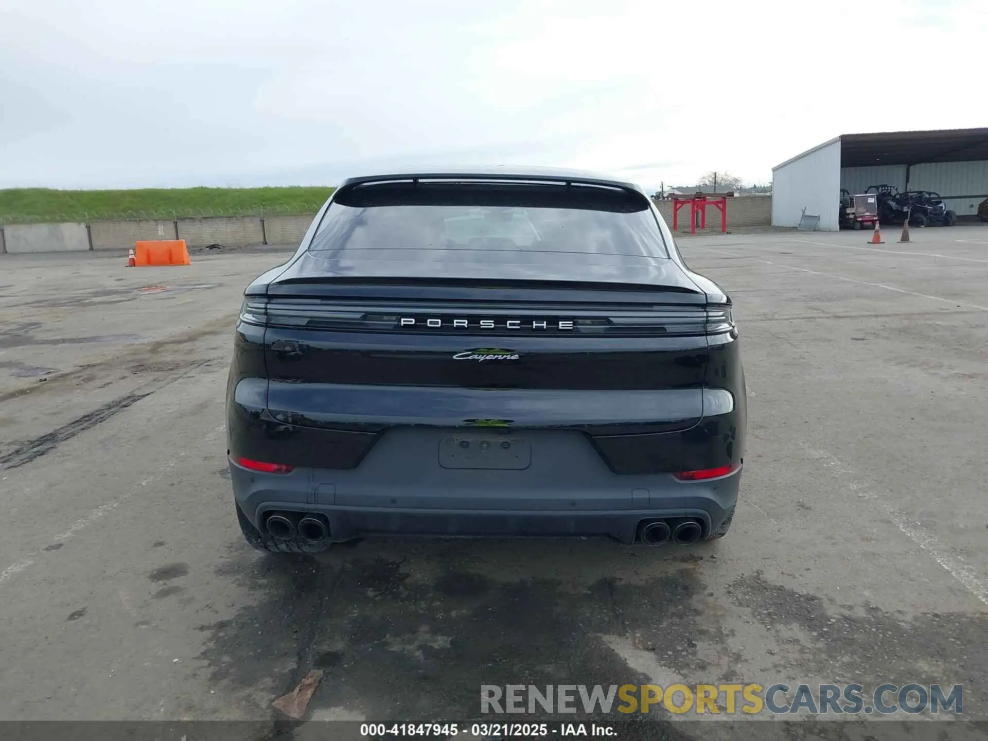 16 Photograph of a damaged car WP1BA2AY9RDA49496 PORSCHE CAYENNE COUPE 2024