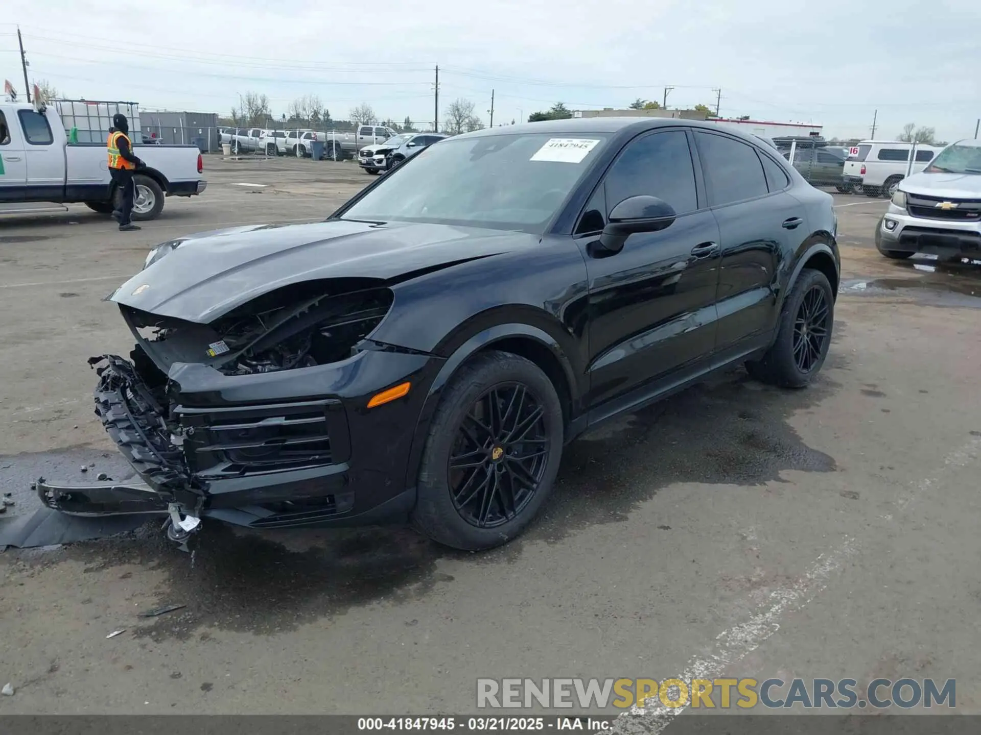 2 Photograph of a damaged car WP1BA2AY9RDA49496 PORSCHE CAYENNE COUPE 2024