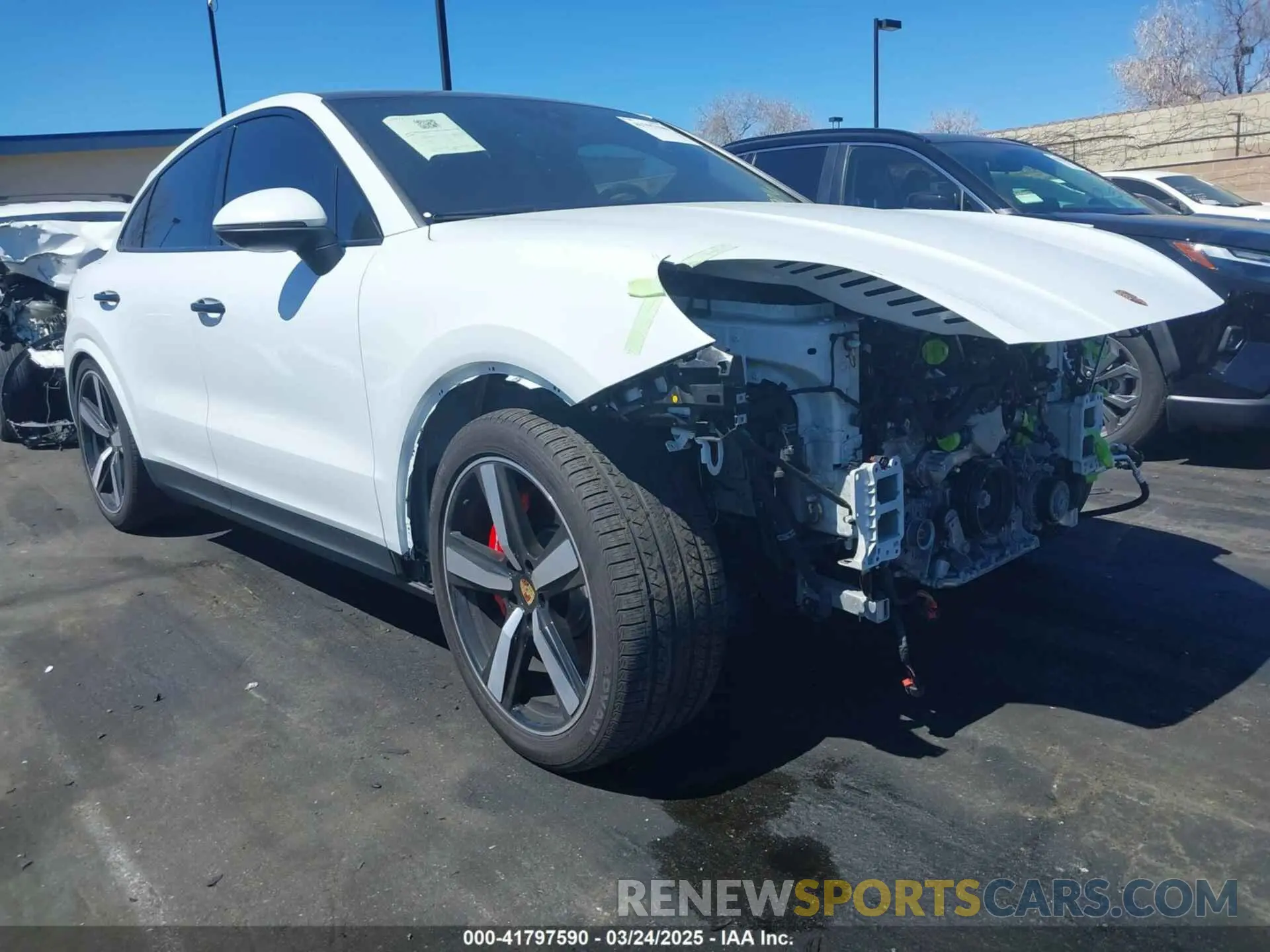1 Photograph of a damaged car WP1BL2AY1RDA60017 PORSCHE CAYENNE COUPE 2024