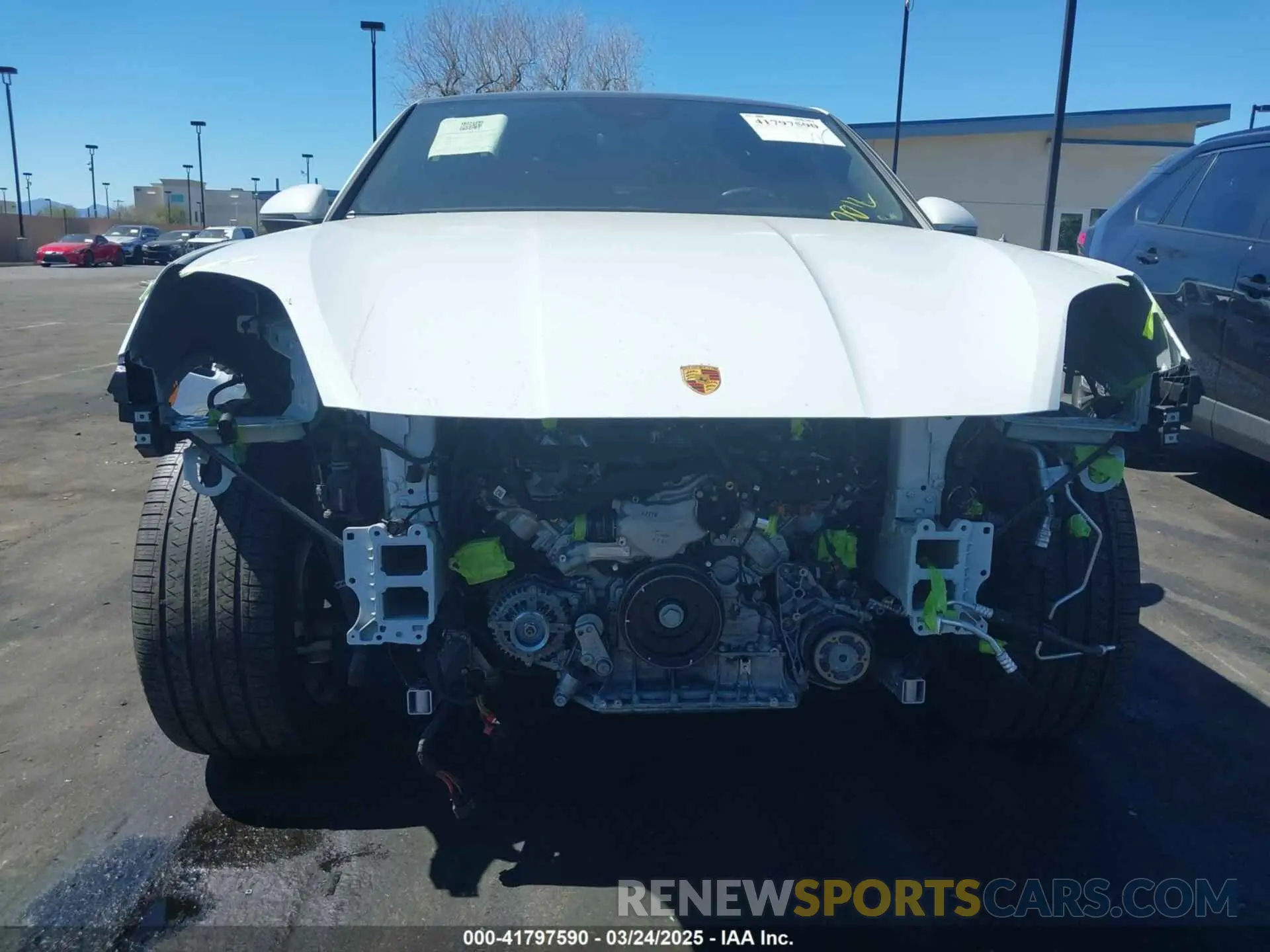 13 Photograph of a damaged car WP1BL2AY1RDA60017 PORSCHE CAYENNE COUPE 2024