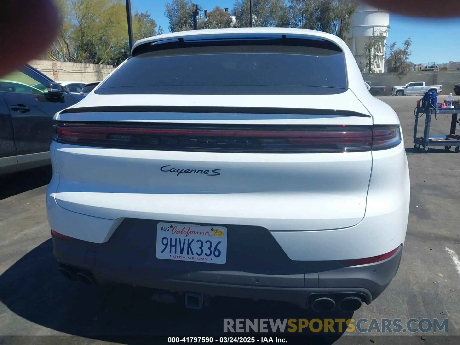 17 Photograph of a damaged car WP1BL2AY1RDA60017 PORSCHE CAYENNE COUPE 2024