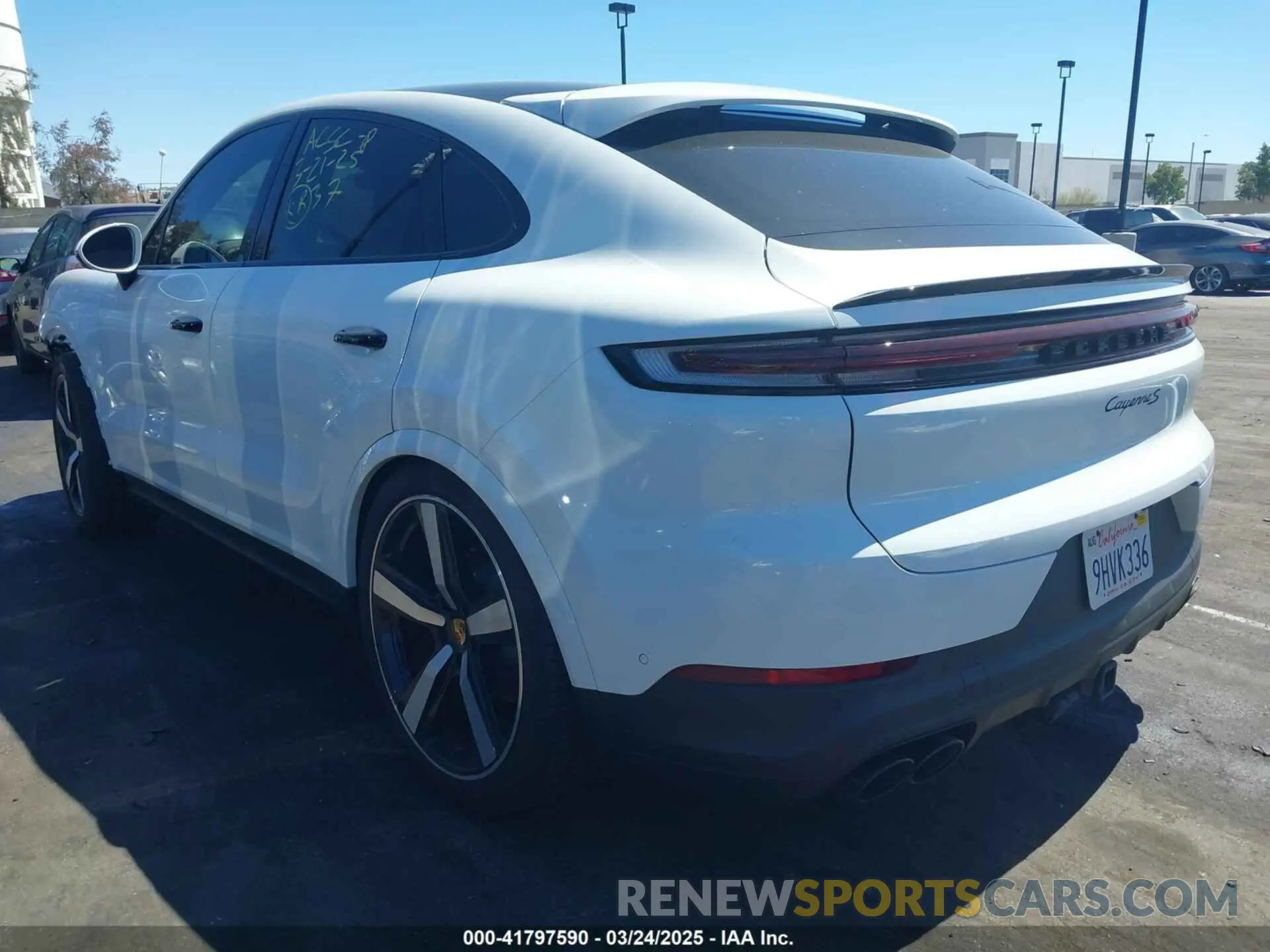 3 Photograph of a damaged car WP1BL2AY1RDA60017 PORSCHE CAYENNE COUPE 2024