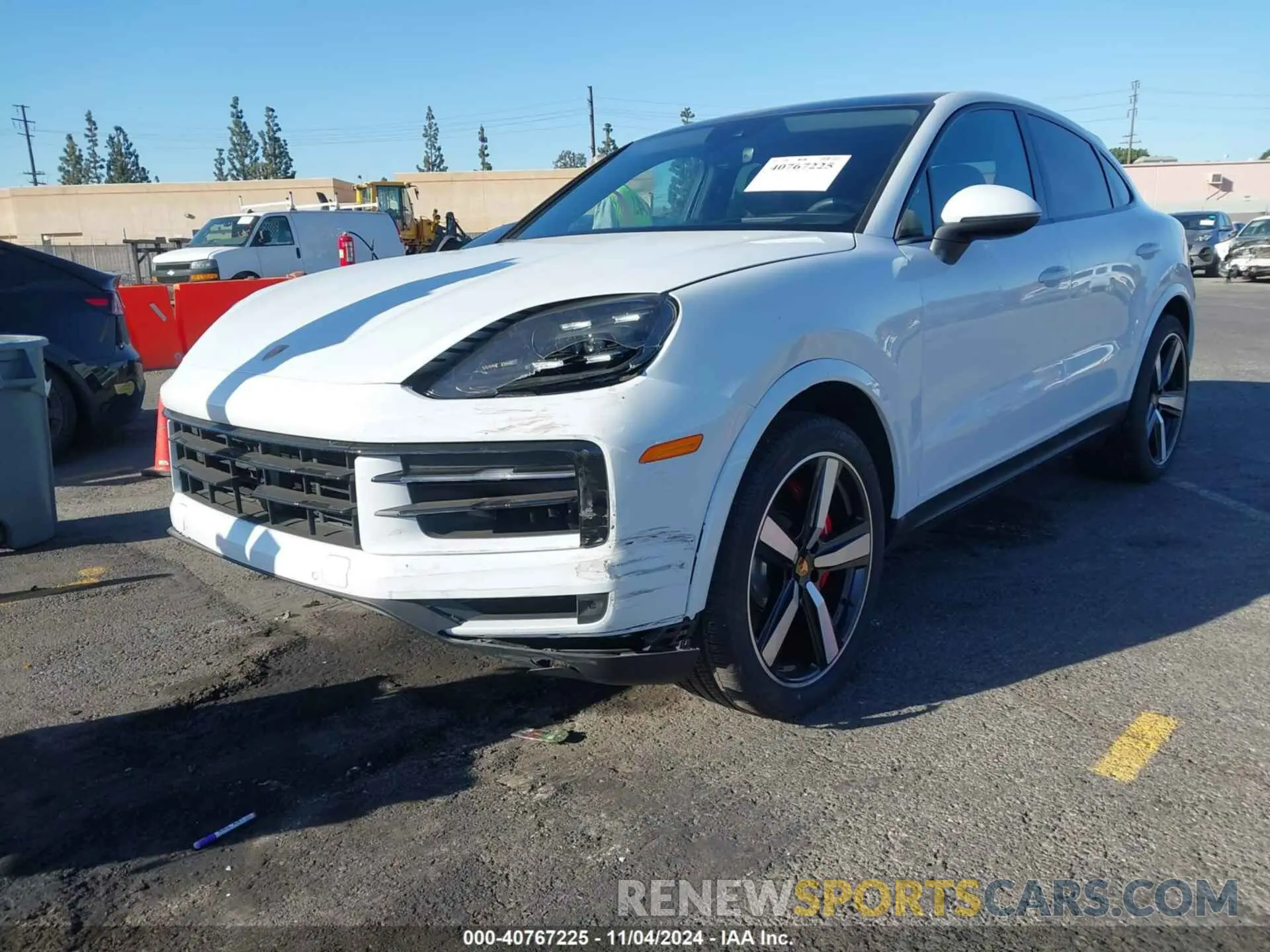 2 Photograph of a damaged car WP1BL2AY9RDA60881 PORSCHE CAYENNE COUPE 2024
