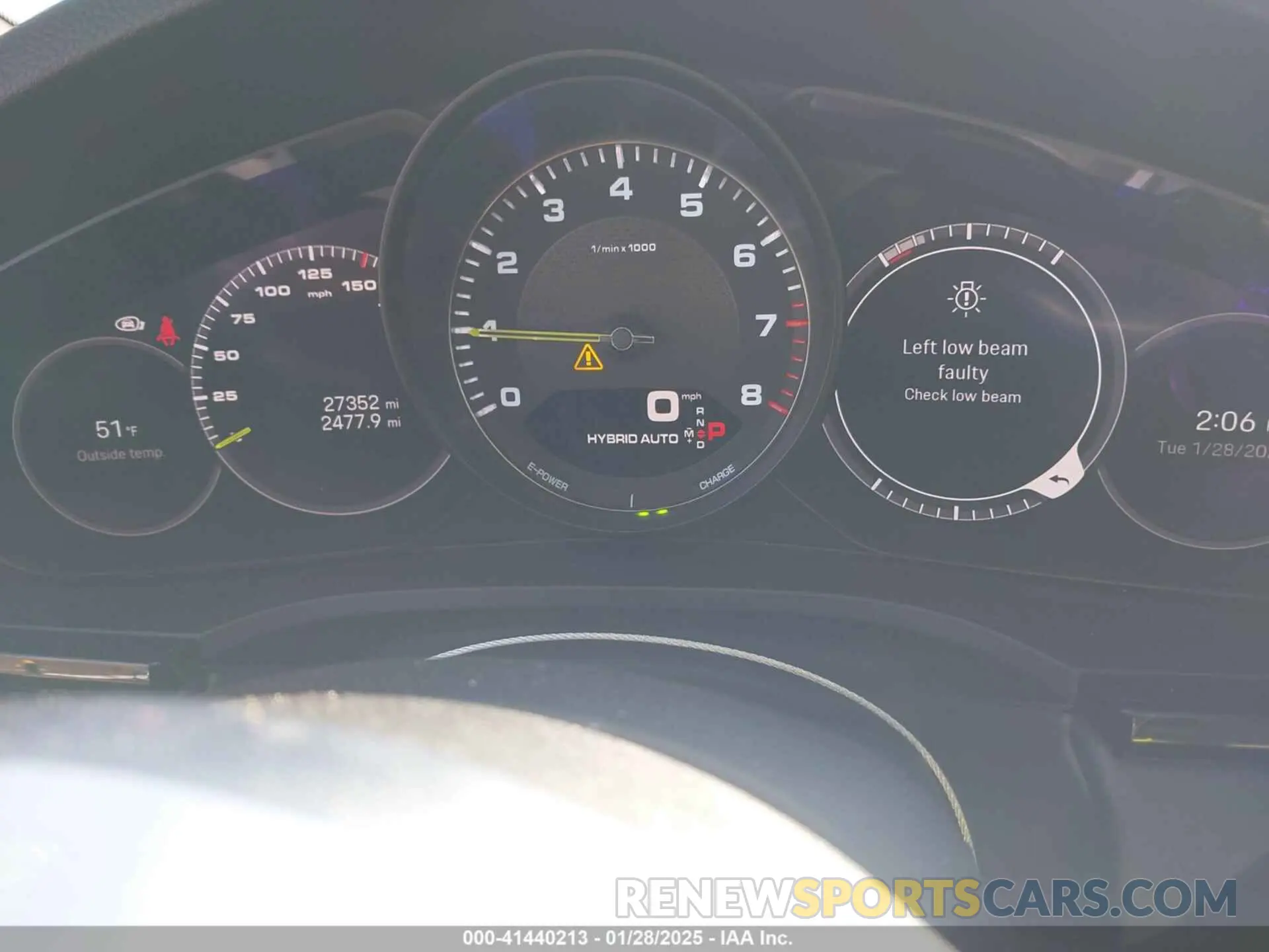 7 Photograph of a damaged car WP1AE2AY2NDA26748 PORSCHE CAYENNE E-HYBRID 2022
