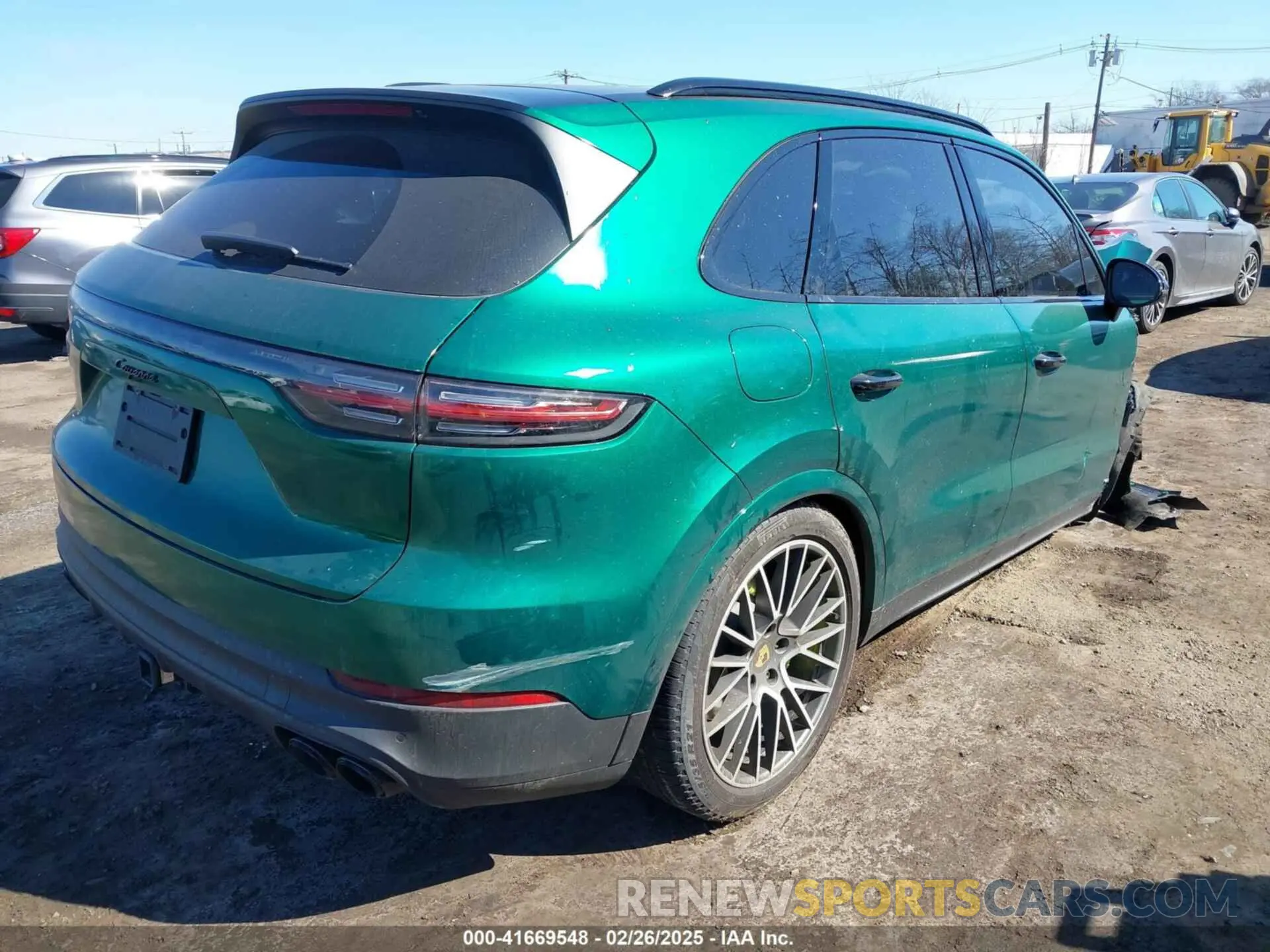 4 Photograph of a damaged car WP1AE2AY7NDA26826 PORSCHE CAYENNE E-HYBRID 2022