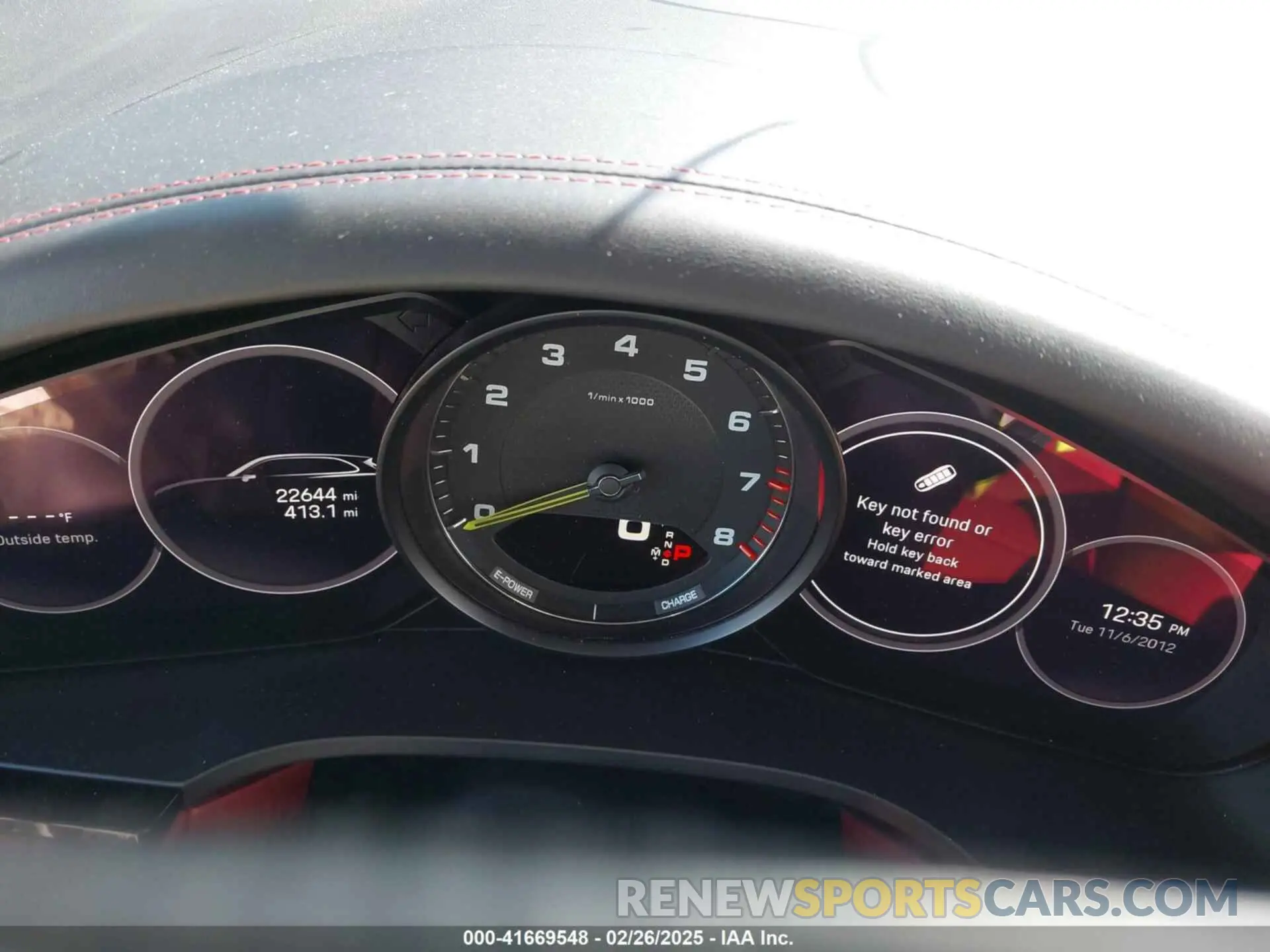 7 Photograph of a damaged car WP1AE2AY7NDA26826 PORSCHE CAYENNE E-HYBRID 2022