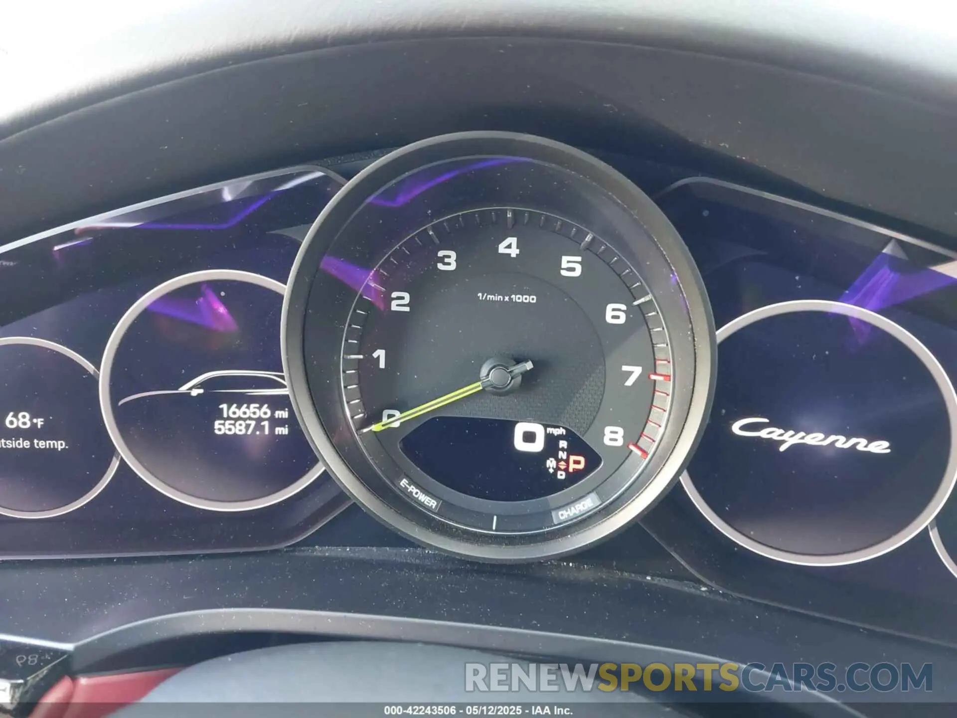 7 Photograph of a damaged car WP1AE2AY9PDA12252 PORSCHE CAYENNE E-HYBRID 2023