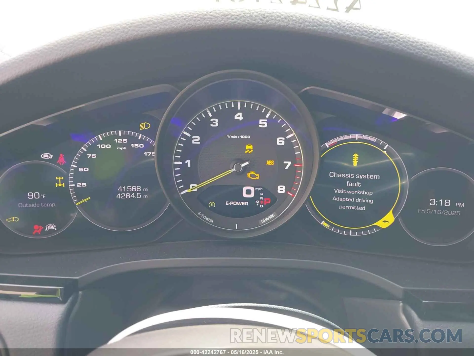 7 Photograph of a damaged car WP1BE2AY6LDA55011 PORSCHE CAYENNE E-HYBRID COUPE 2020