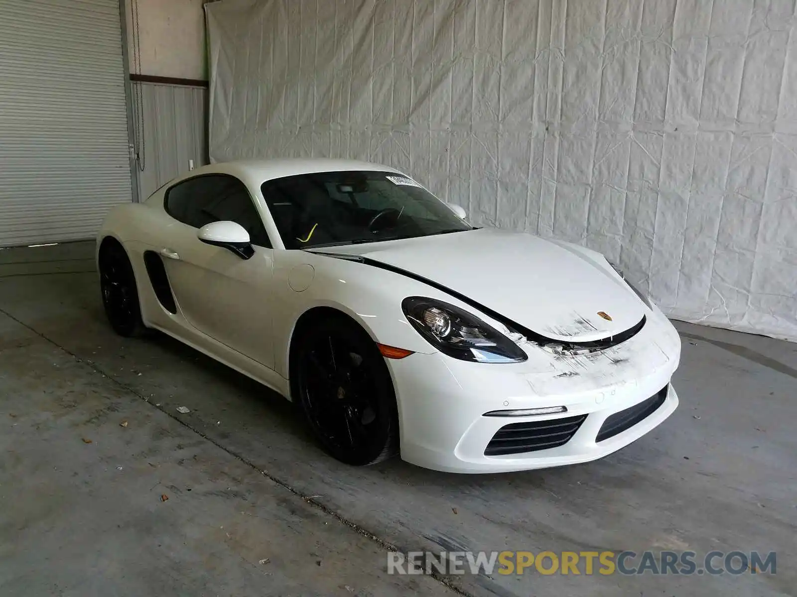 1 Photograph of a damaged car WP0AA2A81KS260609 PORSCHE CAYMAN 2019