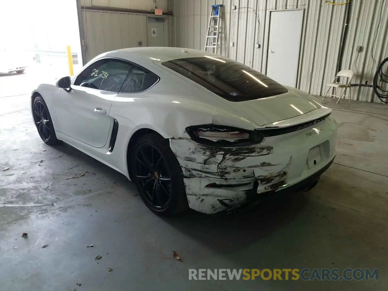 3 Photograph of a damaged car WP0AA2A81KS260609 PORSCHE CAYMAN 2019