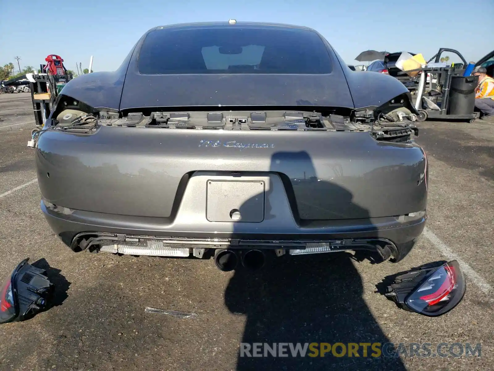 6 Photograph of a damaged car WP0AA2A82KS261008 PORSCHE CAYMAN 2019